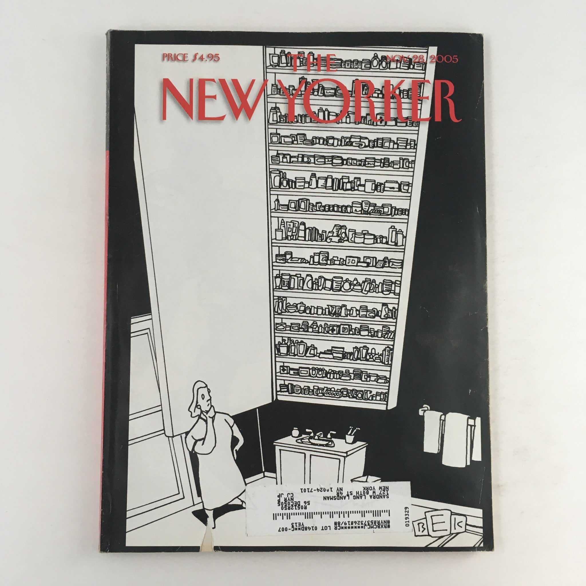 The New Yorker Magazine November 28 2005 Americans at Work Bruce Eric Kaplan