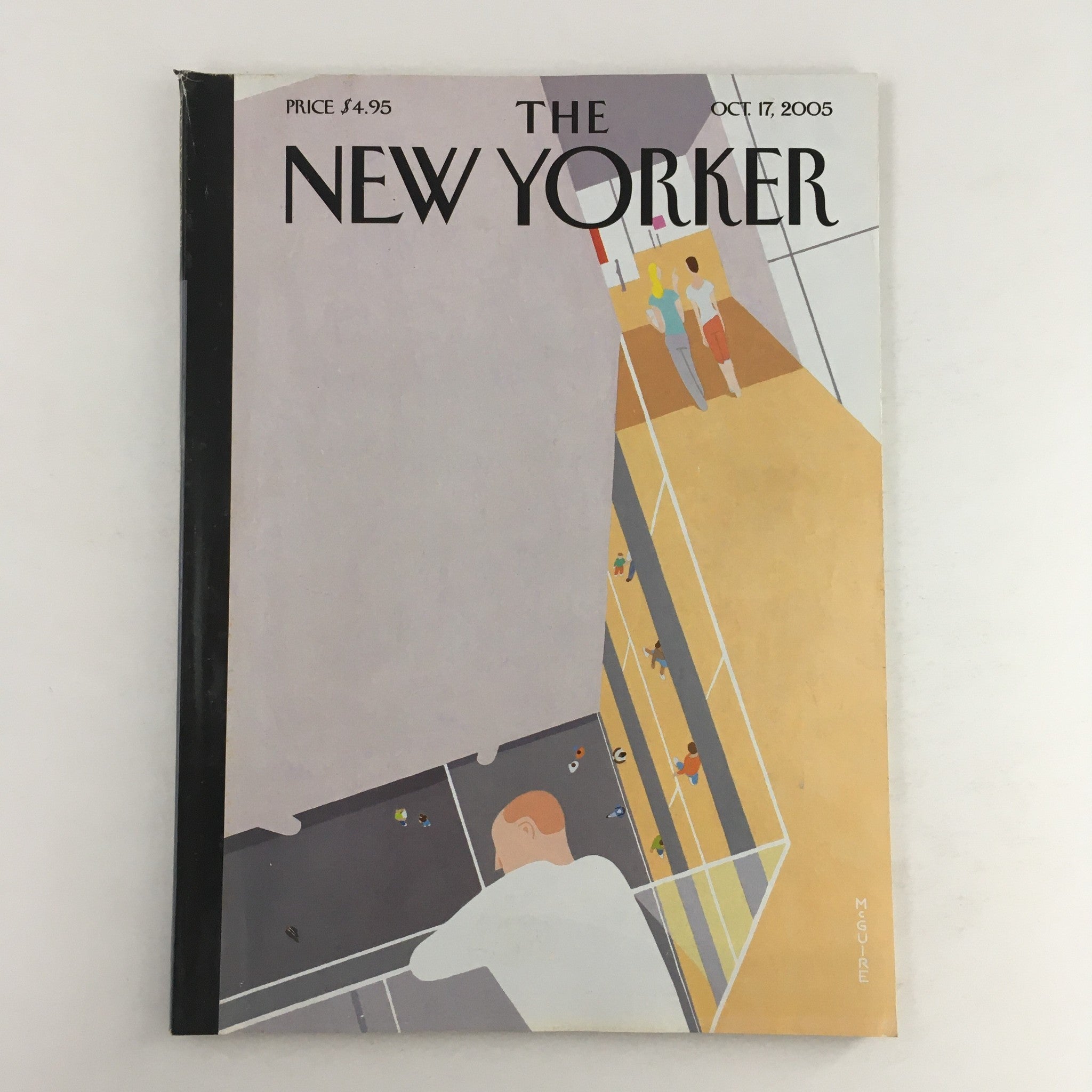 The New Yorker Magazine October 17 2005 Harriet Miers Trail's Richard McGuire