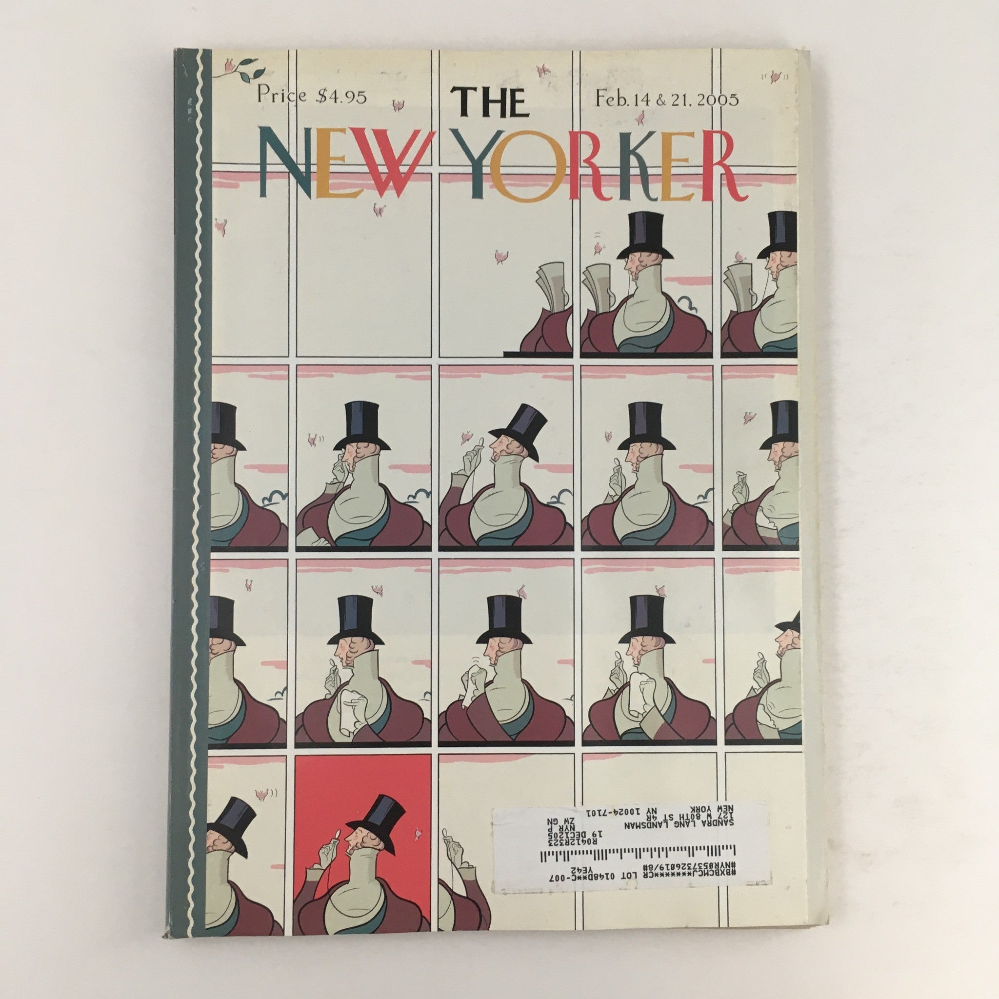 The New Yorker Magazine February 14 2005 Iraquie Election Results Chris Ware