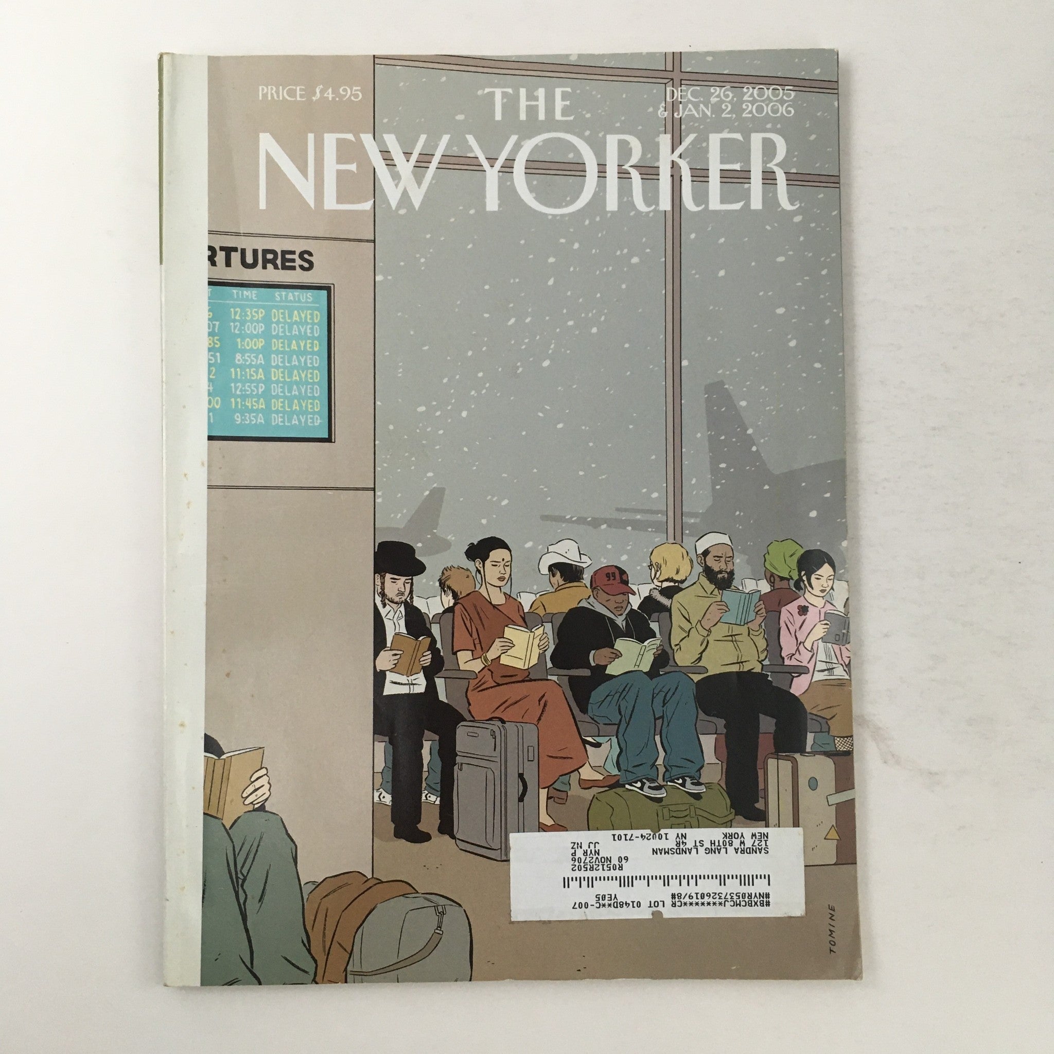 The New Yorker Full Magazine December 26 2005 Around the World by Adrian Tomine