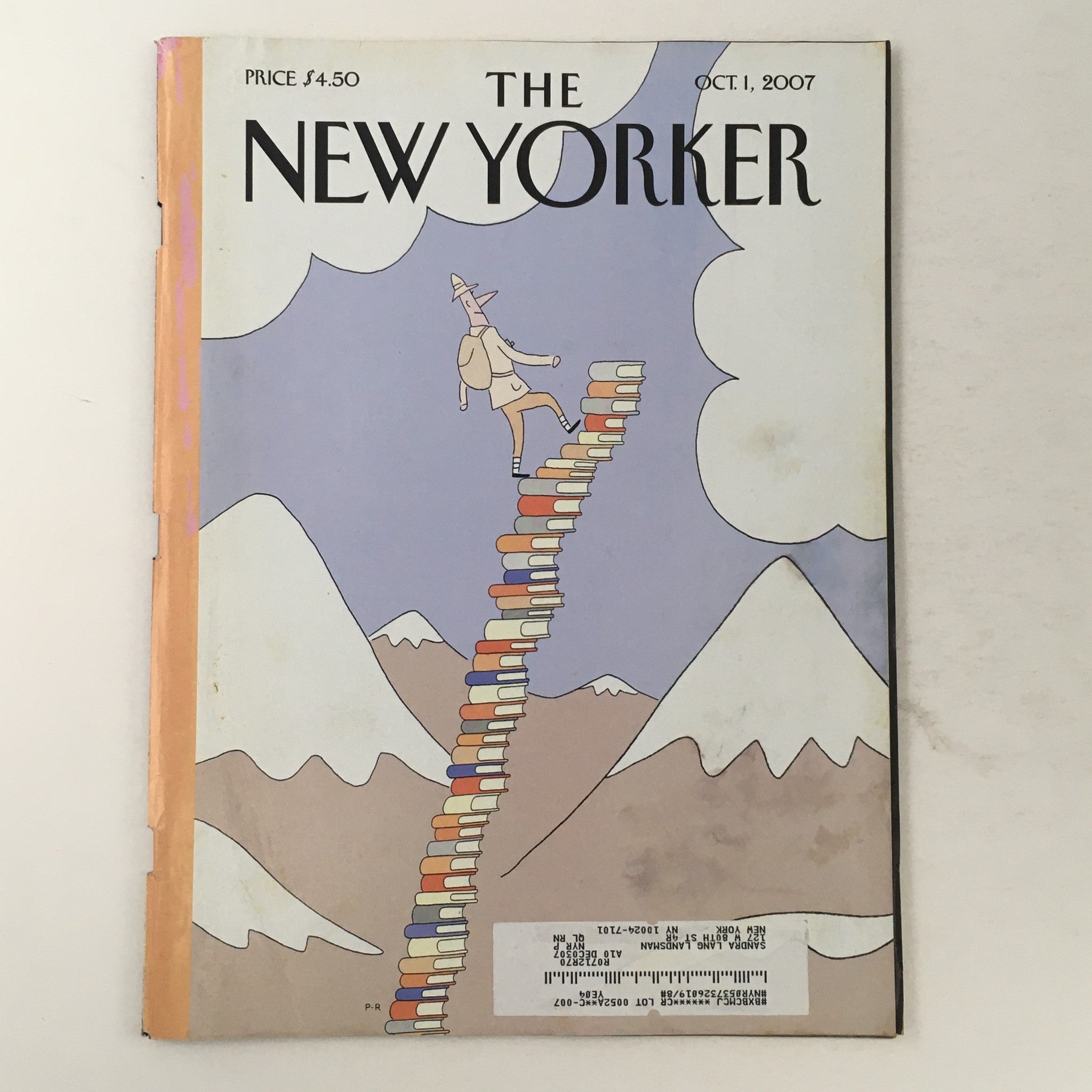 The New Yorker Magazine October 1 2007 Stairway to the Stars Phil Petit-Roulet