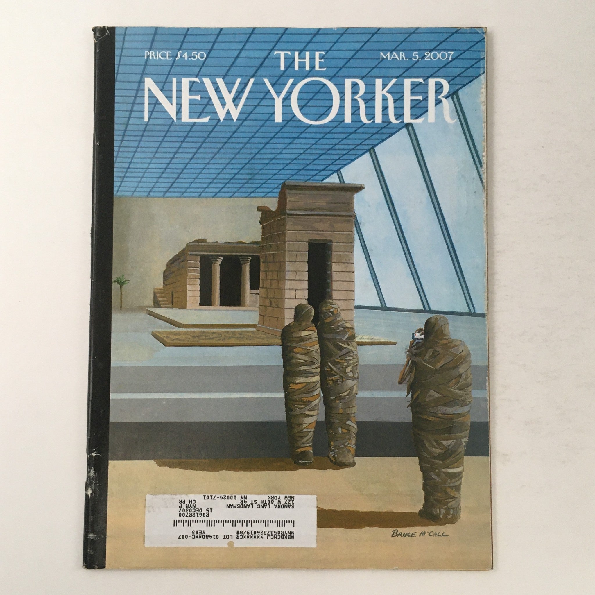 The New Yorker Full Magazine March 5 2007 Say Cheese by Bruce McCall