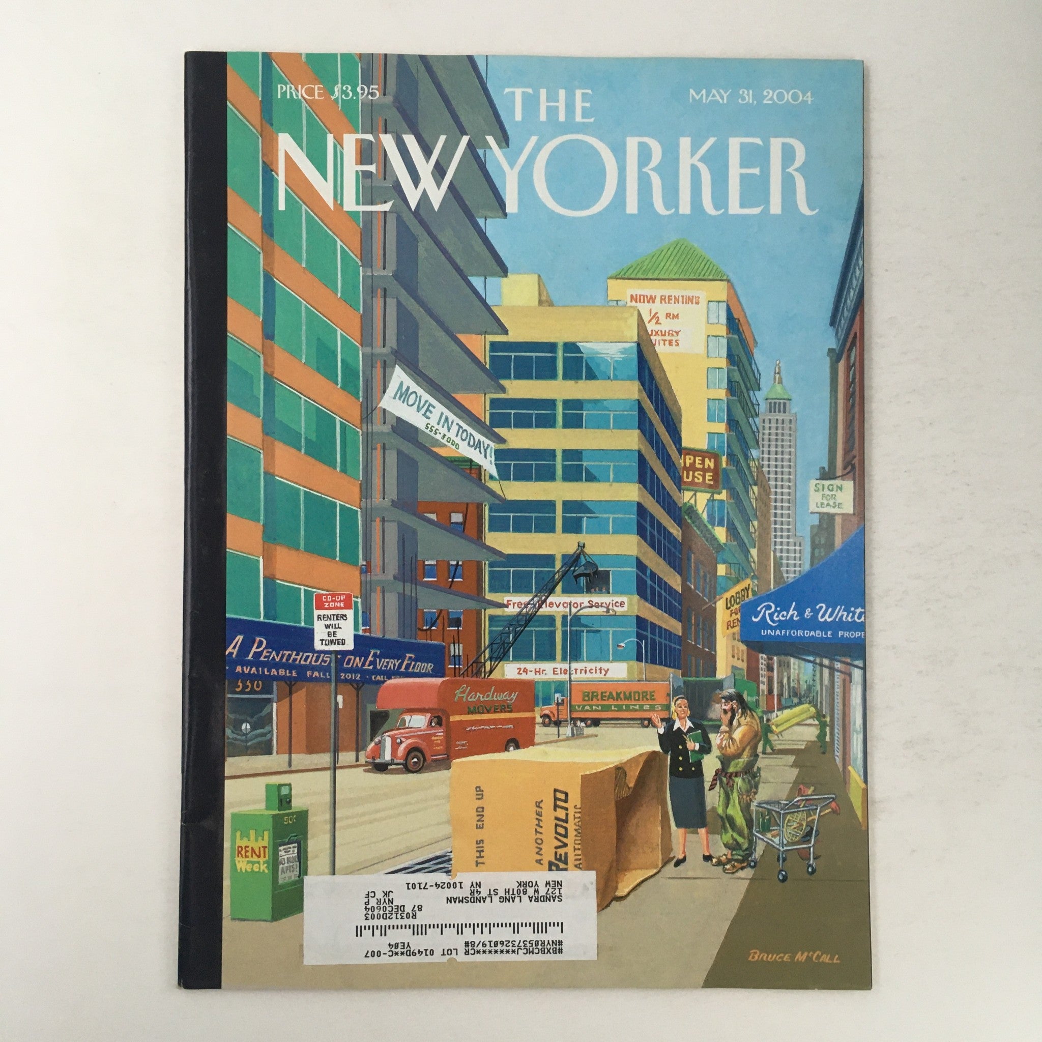 The New Yorker Full Magazine May 31 2004 New York's Greatest Bruce McCall VG