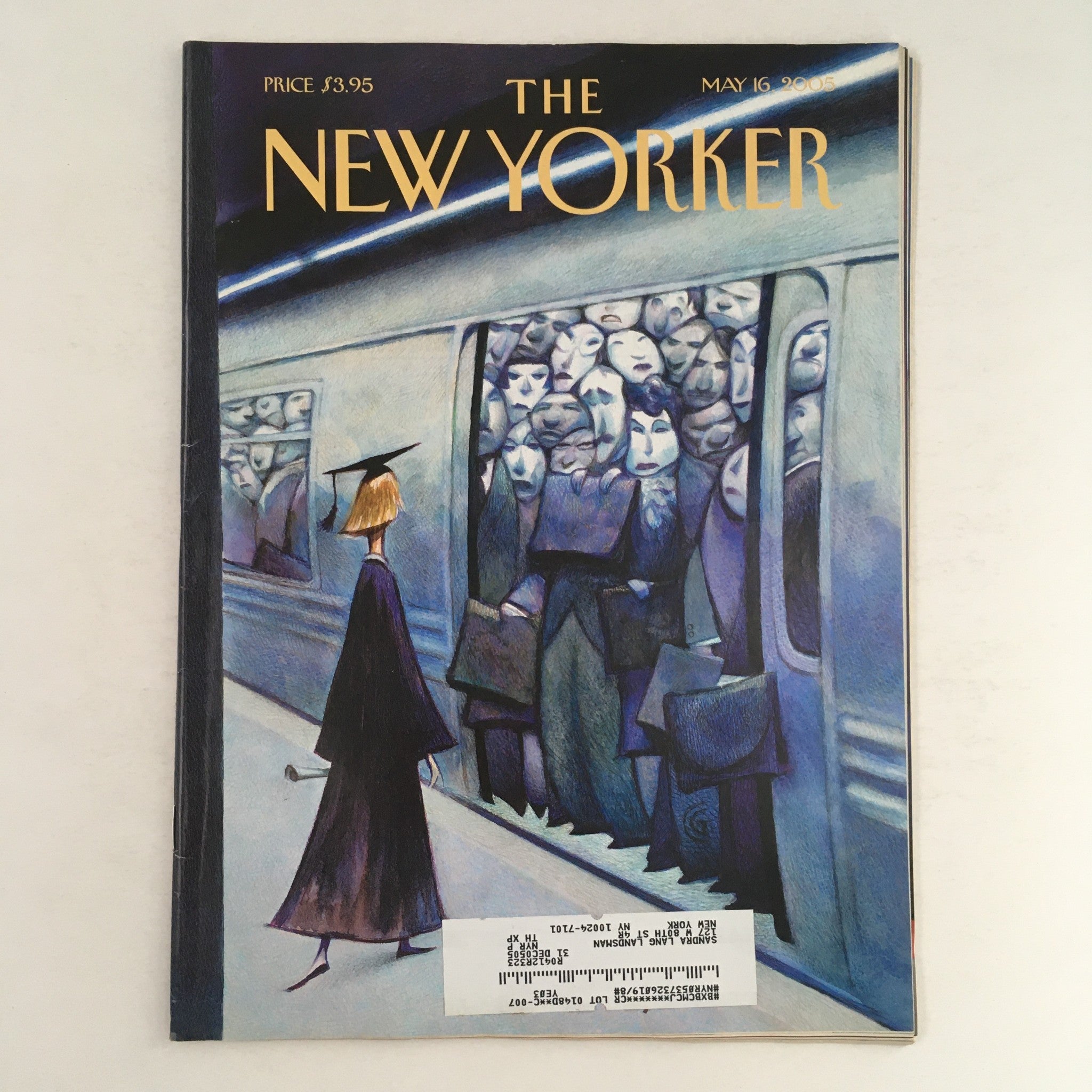 The New Yorker Full Magazine May 16 2005 On Her Way by Carter Goodrich VG