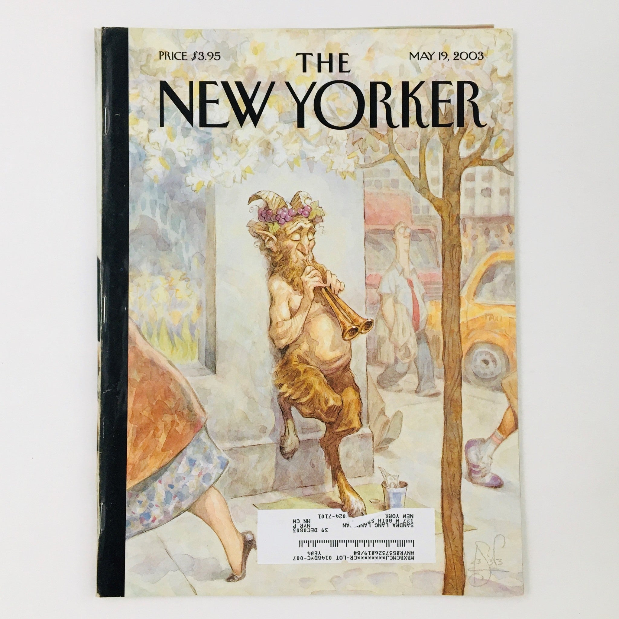 The New Yorker Full Magazine May 19 2003 Panhandler Cover by Peter de Seve VG