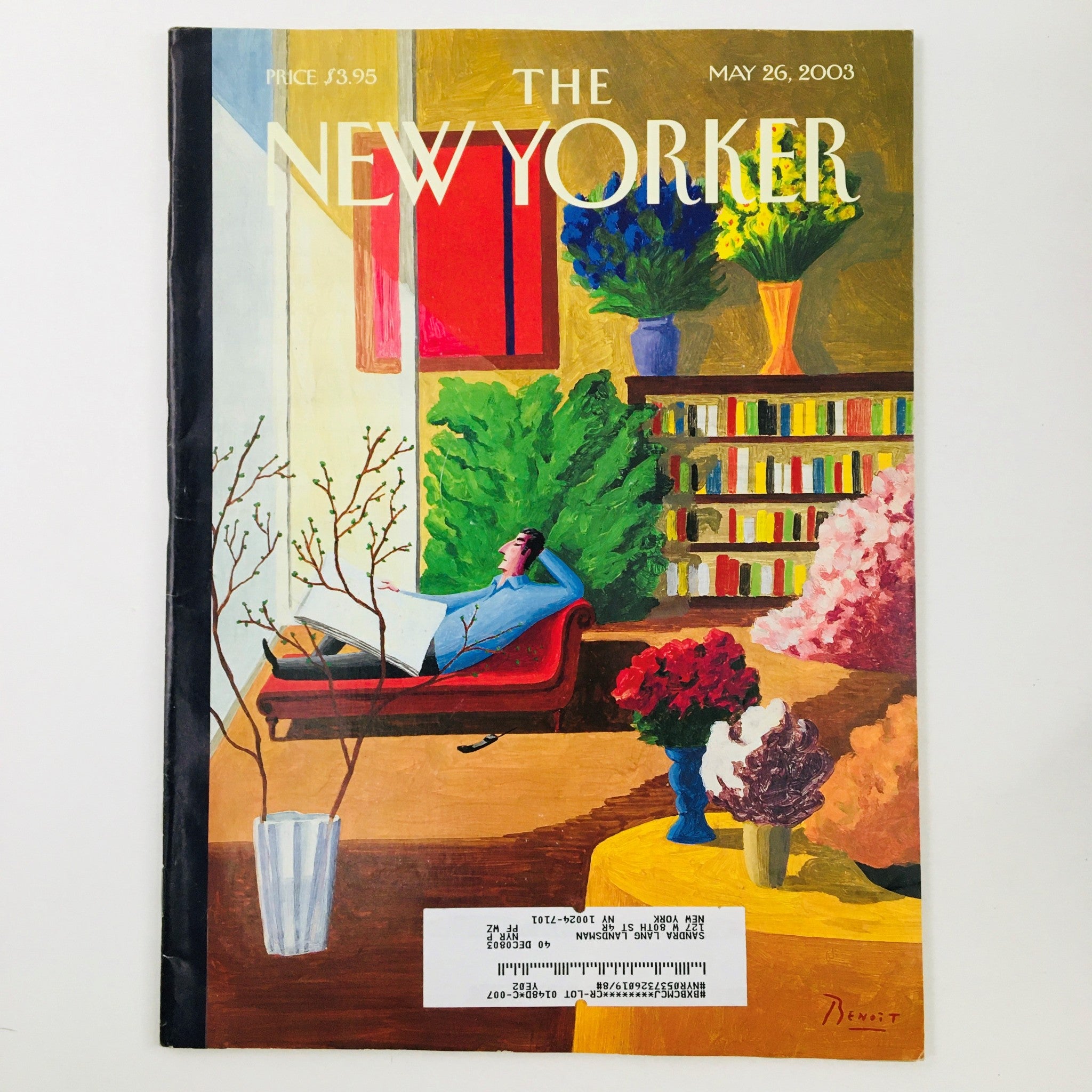 The New Yorker Full Magazine May 26 2003 Sunroom by Benoit van Innis VG