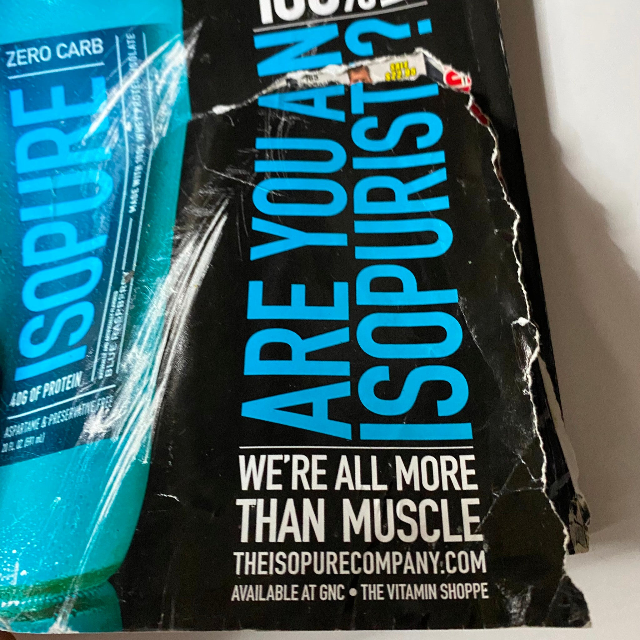 Cover of Muscular Development Magazine November 2012 featuring Jay Cutler, showcasing motivational fitness themes and expert advice. Image includes text highlighting protein content and a promotional message related to Isopure products.