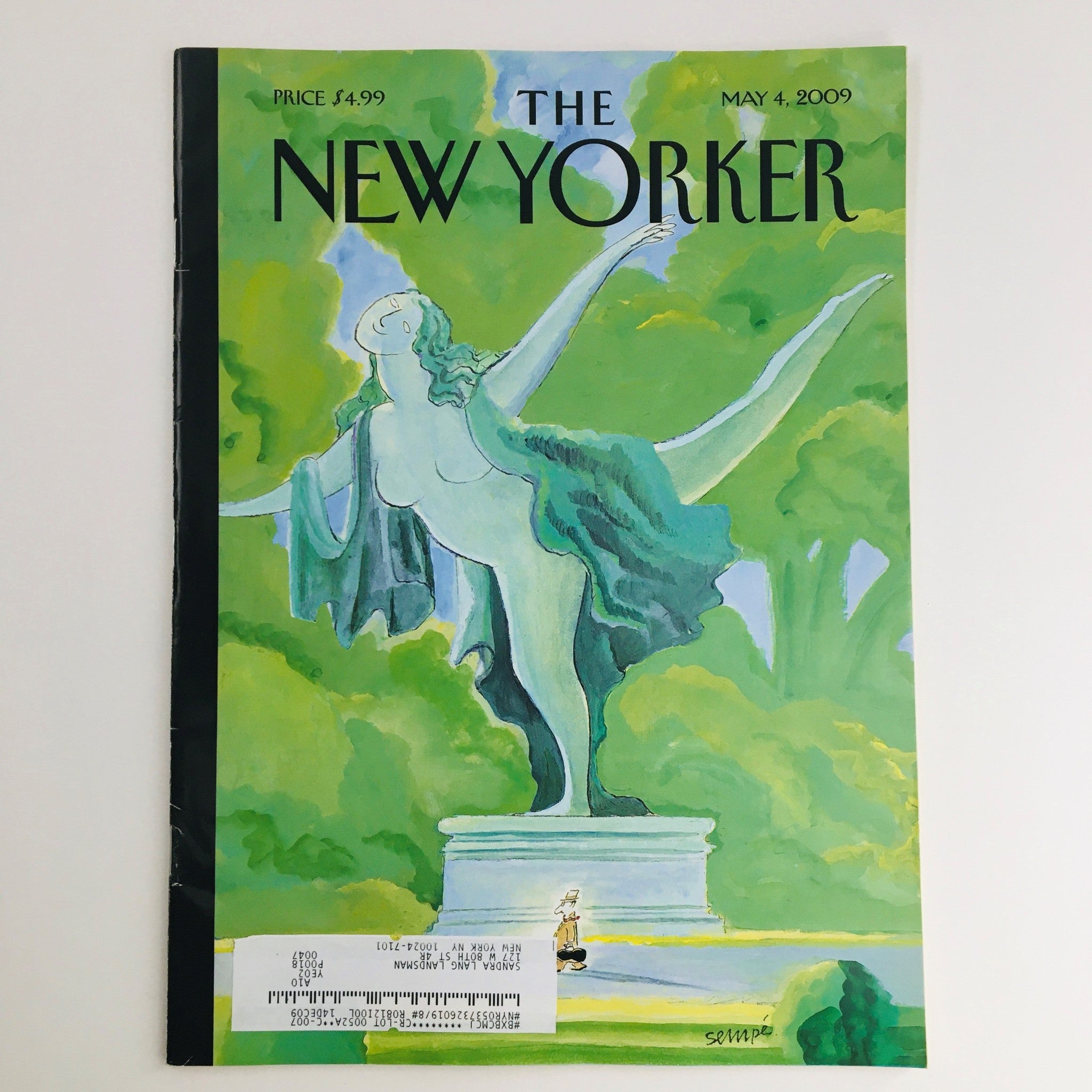 The New Yorker Full Magazine May 4 2009 Power and Grace Jean-Jacques Sempé VG