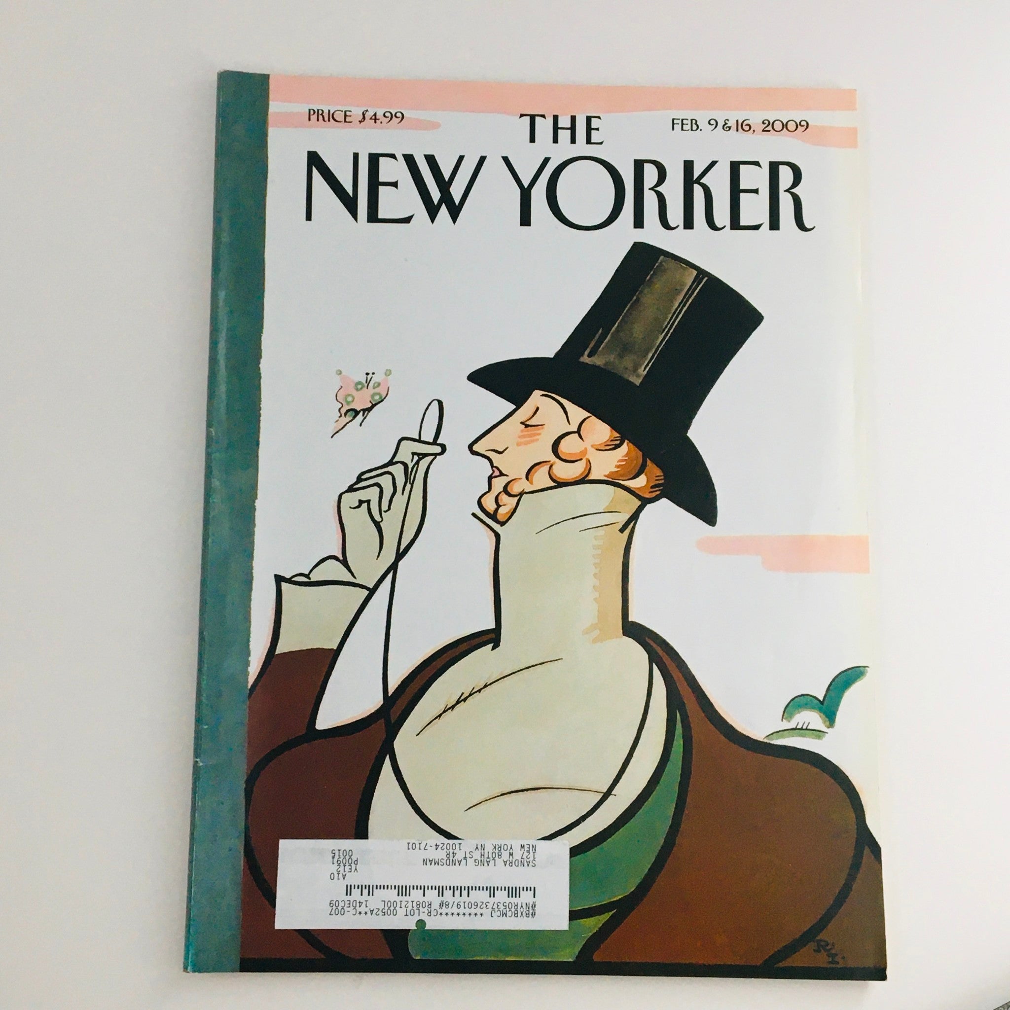 The New Yorker Full Magazine February 9 2009 John Updike & Cover by Rea Irvin VG