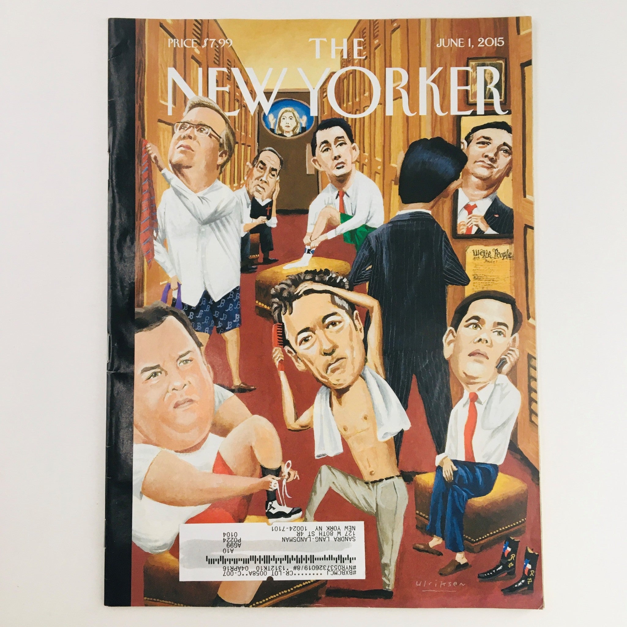 The New Yorker June 1 2015 Full Magazine Theme Cover by Mark Ulriksen VG