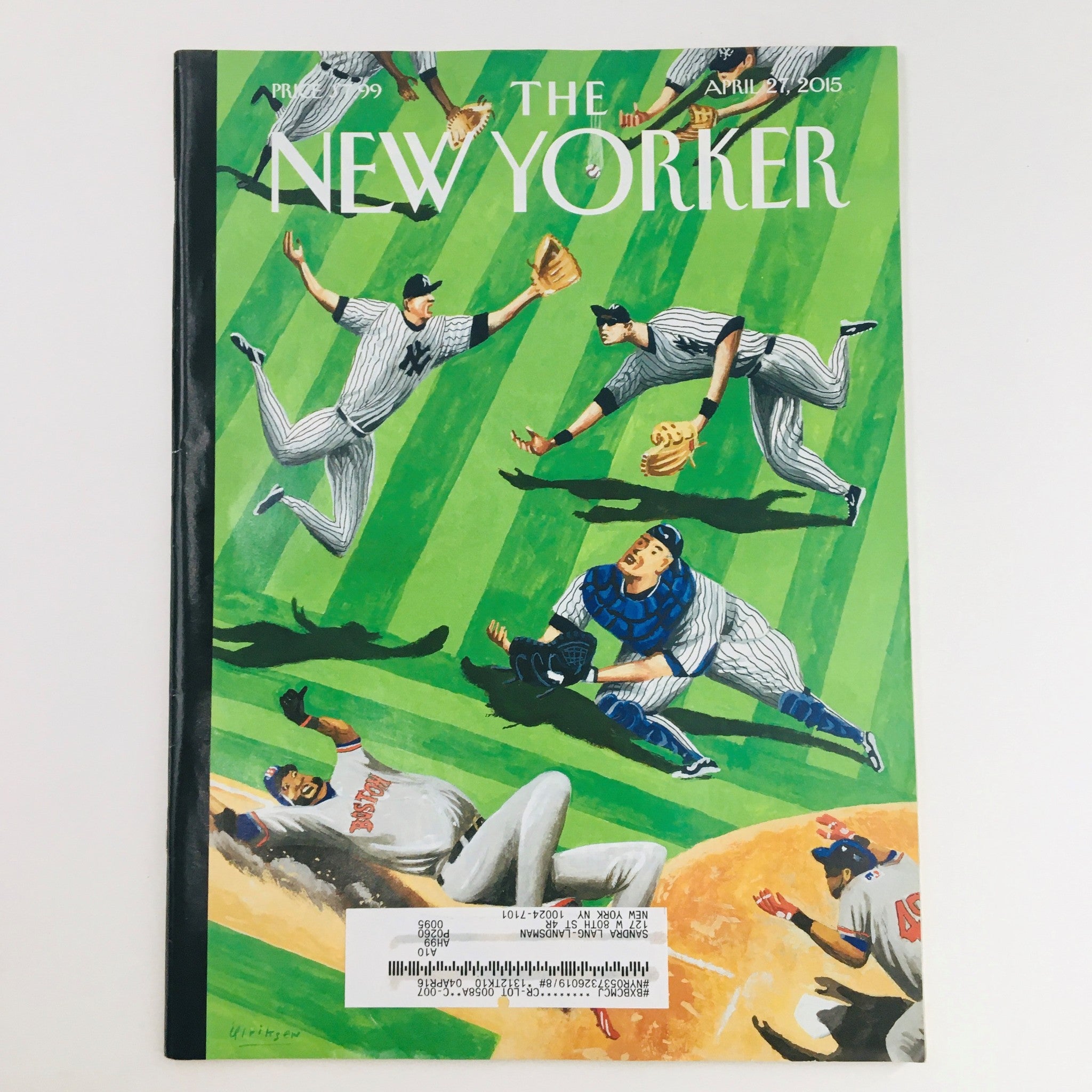 The New Yorker April 27 2015 Full Magazine Theme Cover by Mark Ulriksen VG