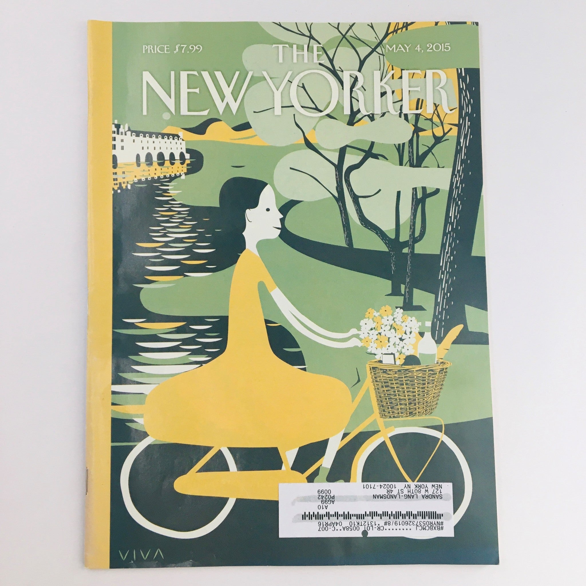 The New Yorker May 4 2015 Full Magazine Theme Cover by Frank Viva VG