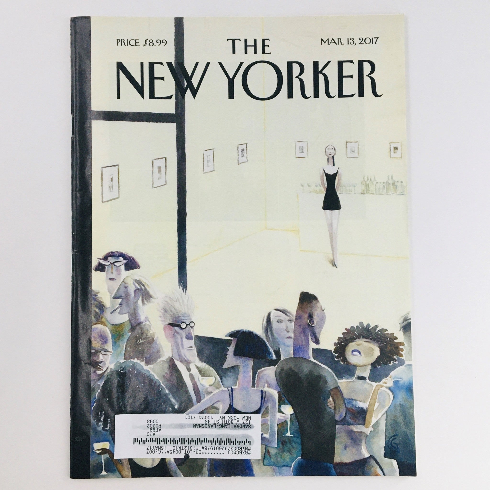 The New Yorker March 13 2017 Full Magazine Theme Cover by Carter Goodrich VG