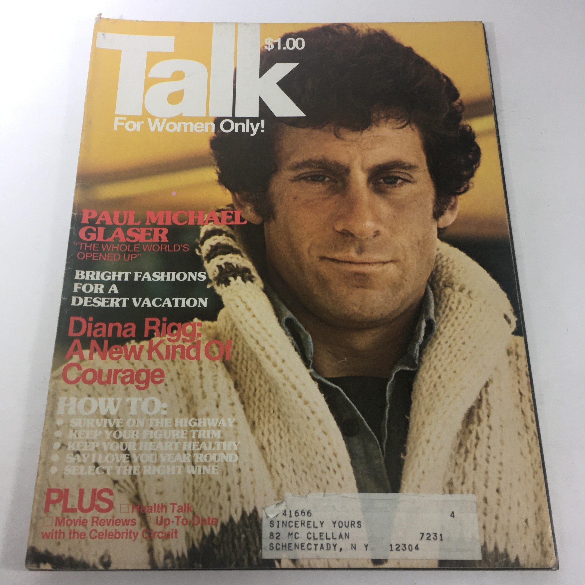 VTG Talk Magazine: 1976 - Paul Michael Glaser / Diana Rigg / Celebrity Circuit