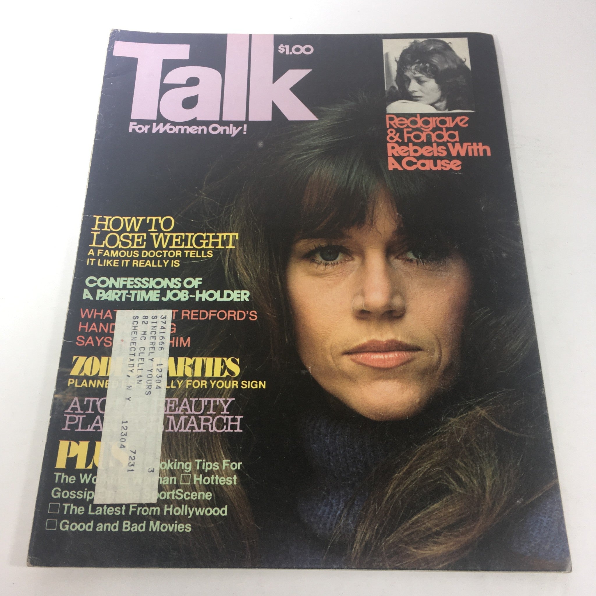 VTG Talk Magazine: March 1977 - Redgrave & Fonda Rebels With A Cause