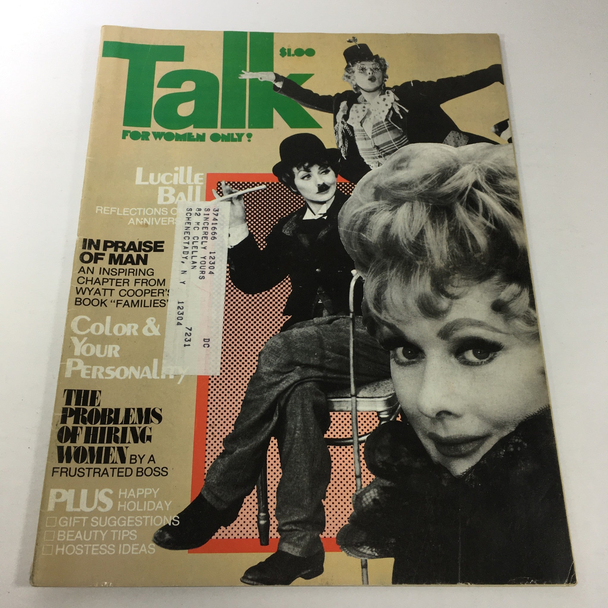 VTG Talk Magazine: December - January 1977 - Lucie Ball Reflections Of Charlie