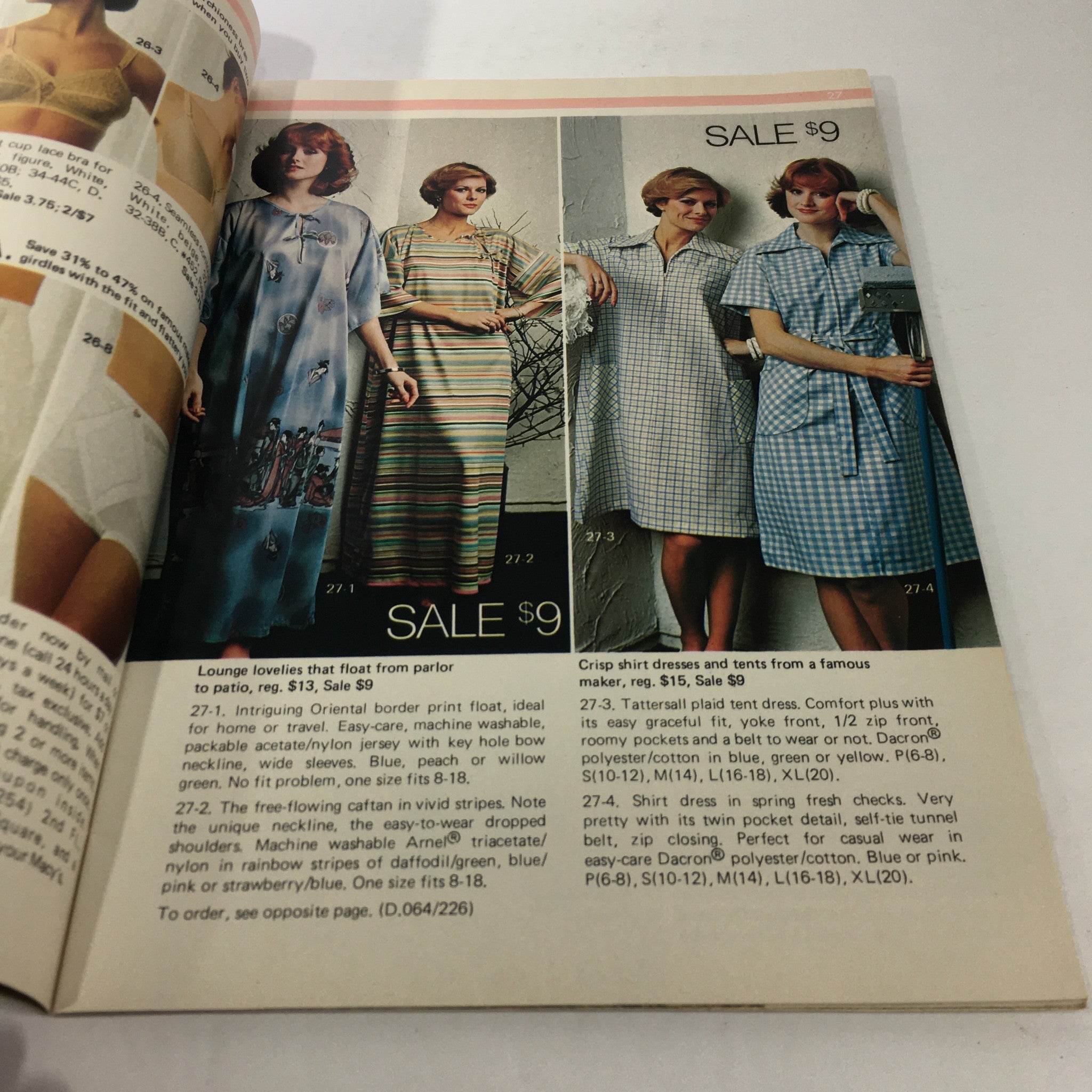 VTG Macy's Spring Sale Store Catalog: March 1976 - Clothing, Bags & Kitchen