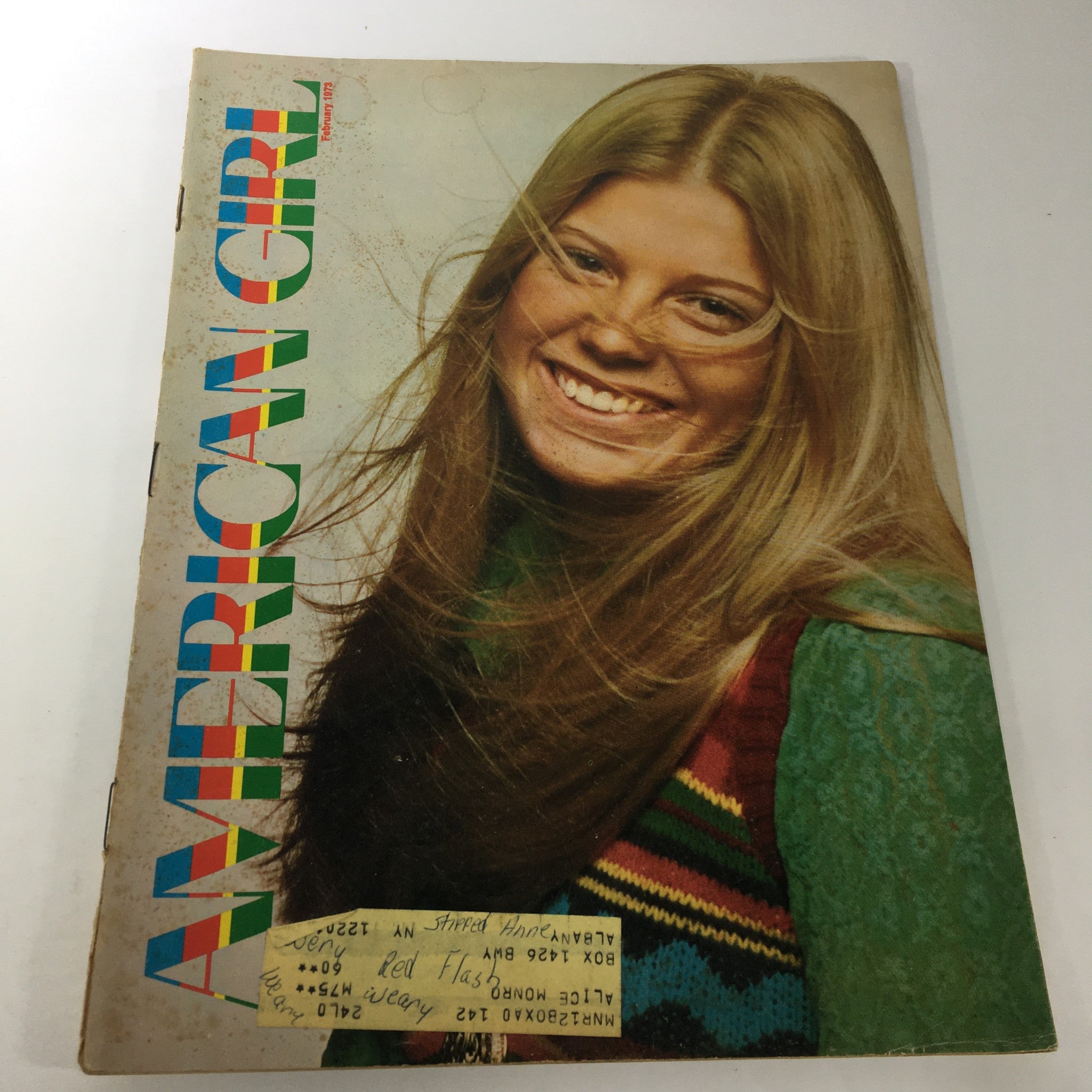 VTG American Girl Magazine: February 1973 - Girl Lib Issue / Pretty Girl Cover