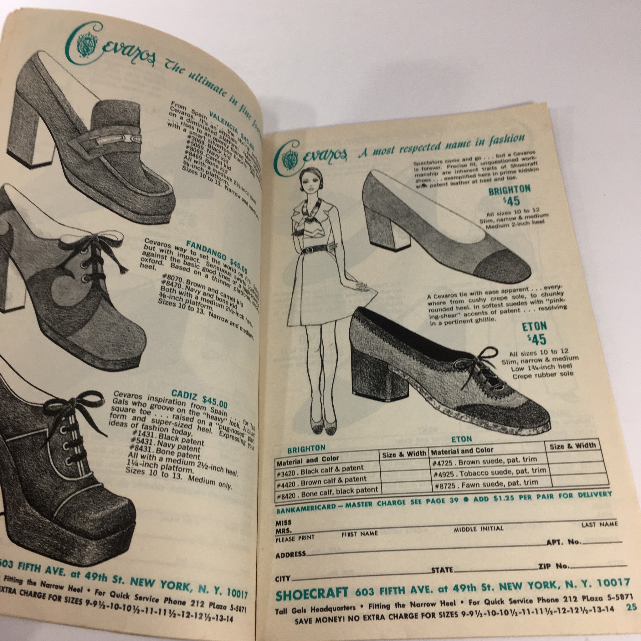 VTG Tall Gals Catalog: Spring & Summer 1974 - Shoes Store Price Guide