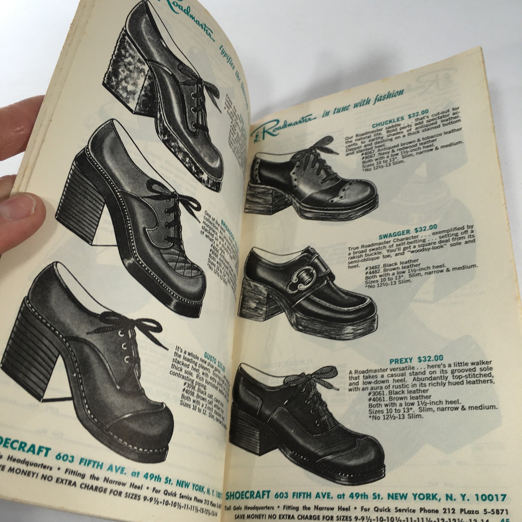 VTG Tall Gals Catalog: Spring & Summer 1974 - Shoes Store Price Guide