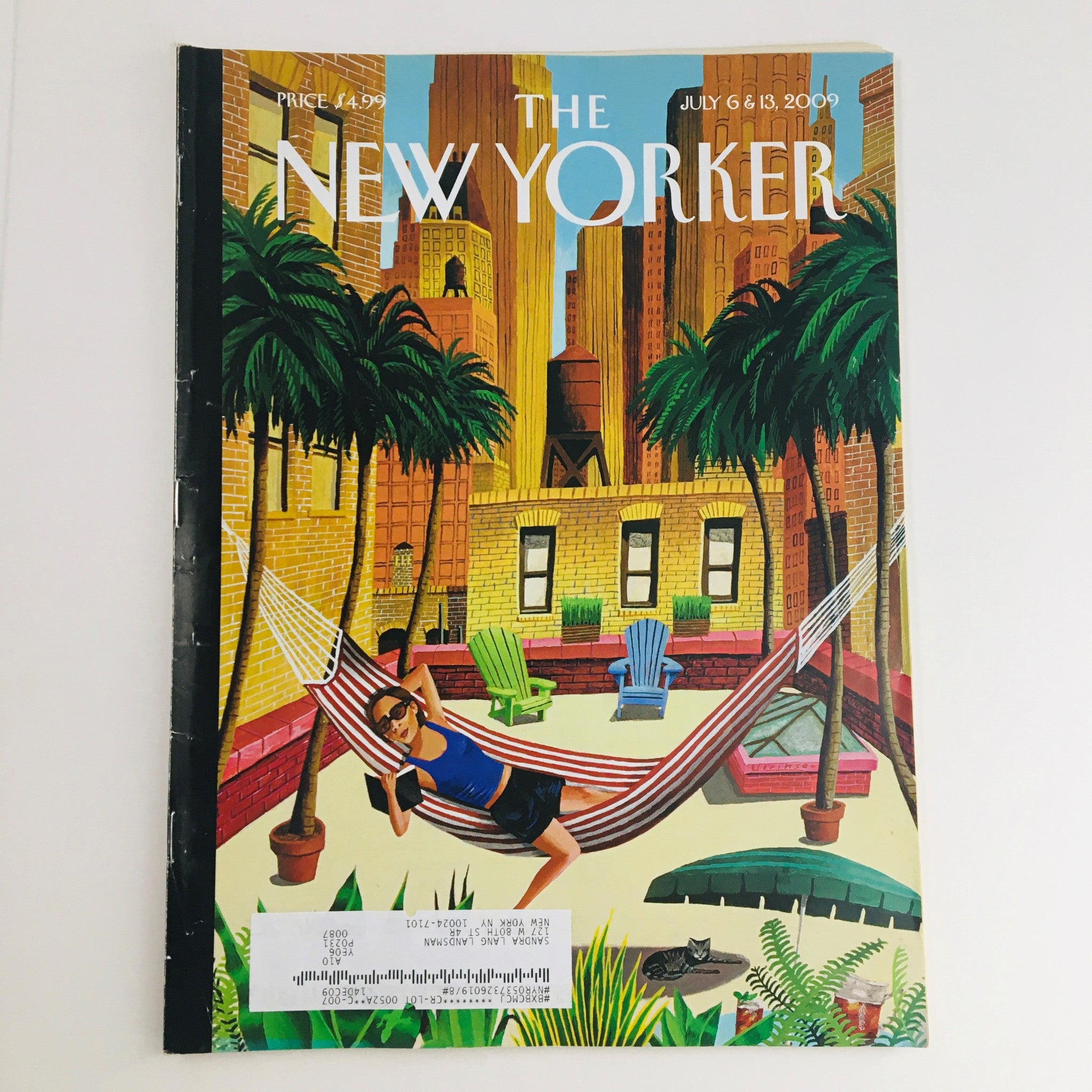 The New Yorker Full Magazine July 6 2009 Sanctuary by Mark Ulriksen VG