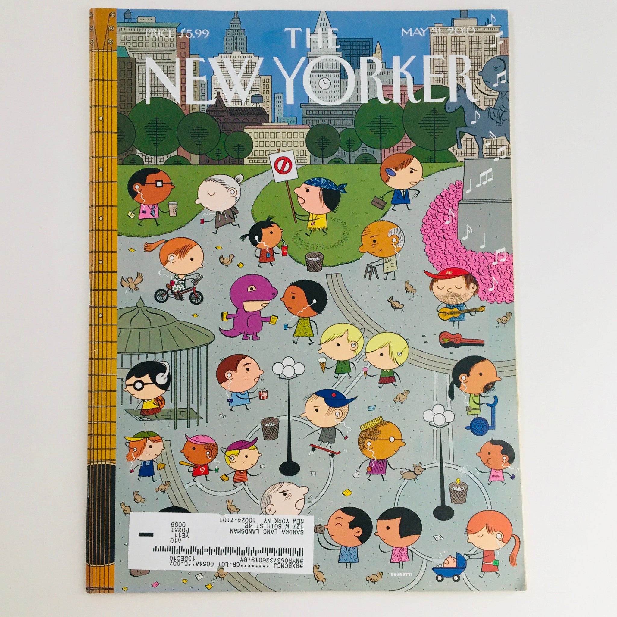 The New Yorker Full Magazine May 31 2010 Union Square by Ivan Brunetti VG