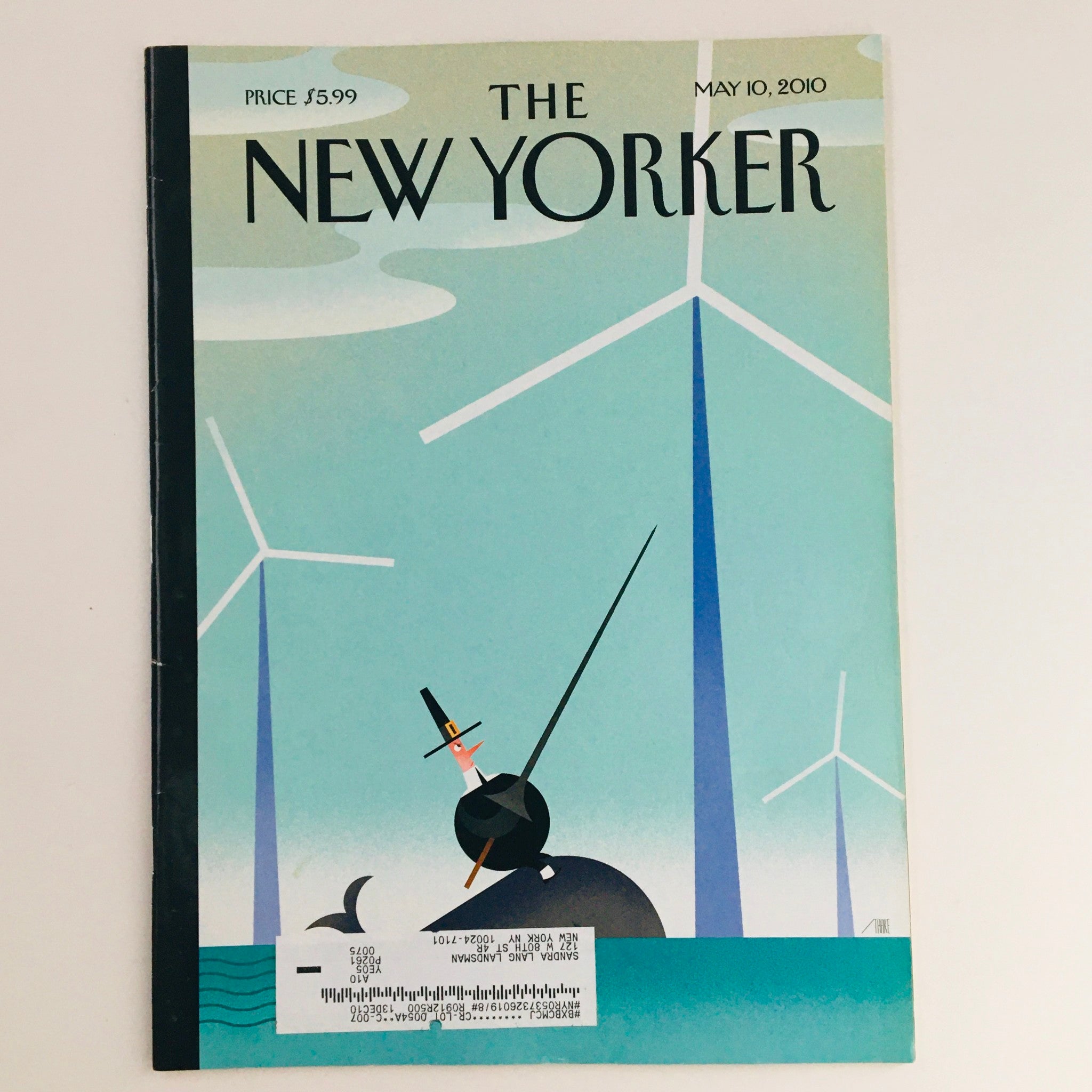 The New Yorker Full Magazine May 10 2010 Tilt by Bob Staake VG