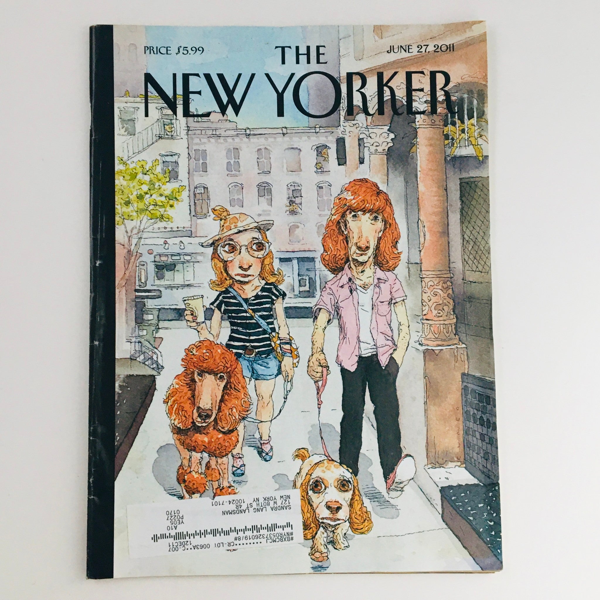 The New Yorker June 27 2010 Full Magazine Theme Cover by John Cuneo VG