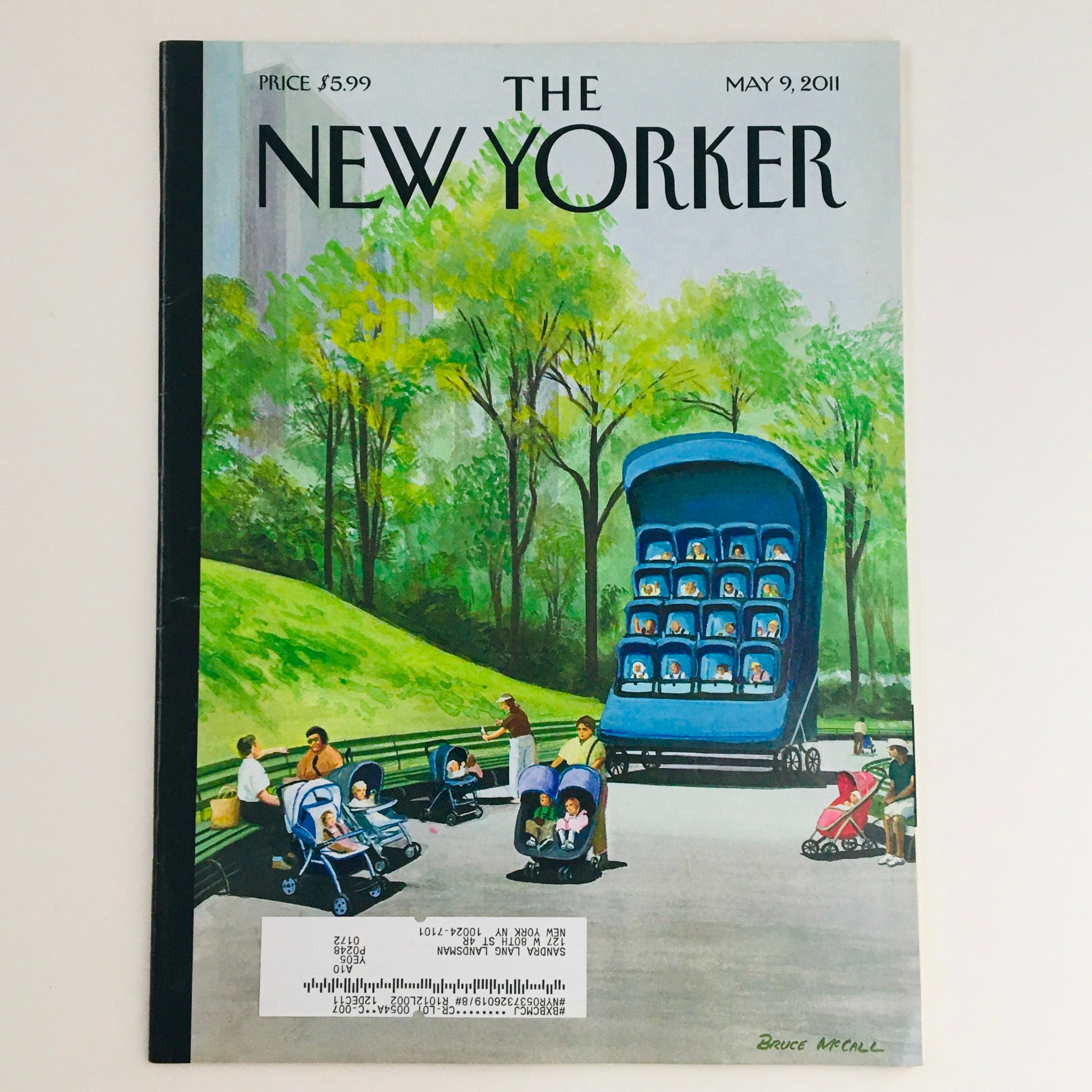 The New Yorker Full Magazine May 9 2011 Super Mother's Day by Bruce McCall VG