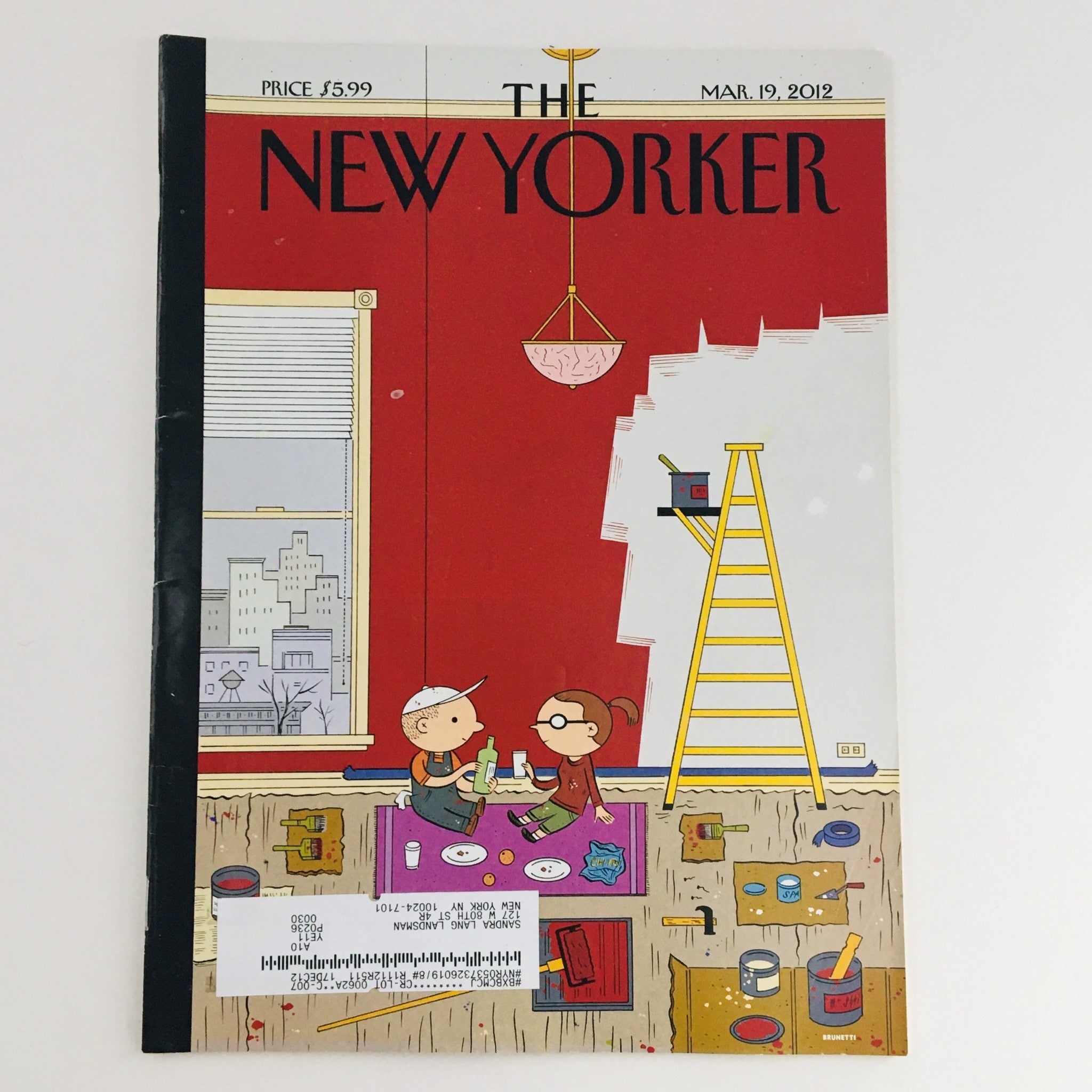 The New Yorker Full Magazine March 19 2012 The Warmth by Ivan Brunetti VG