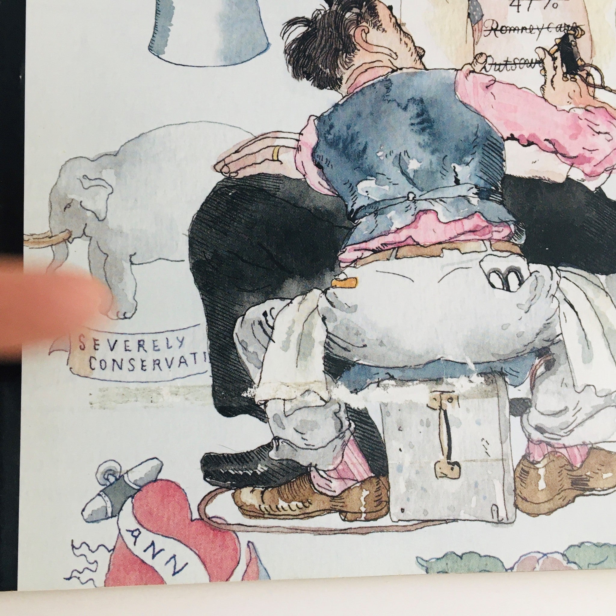 The New Yorker Full Magazine October 29 2012 The Point Plan by Barry Blitt VG