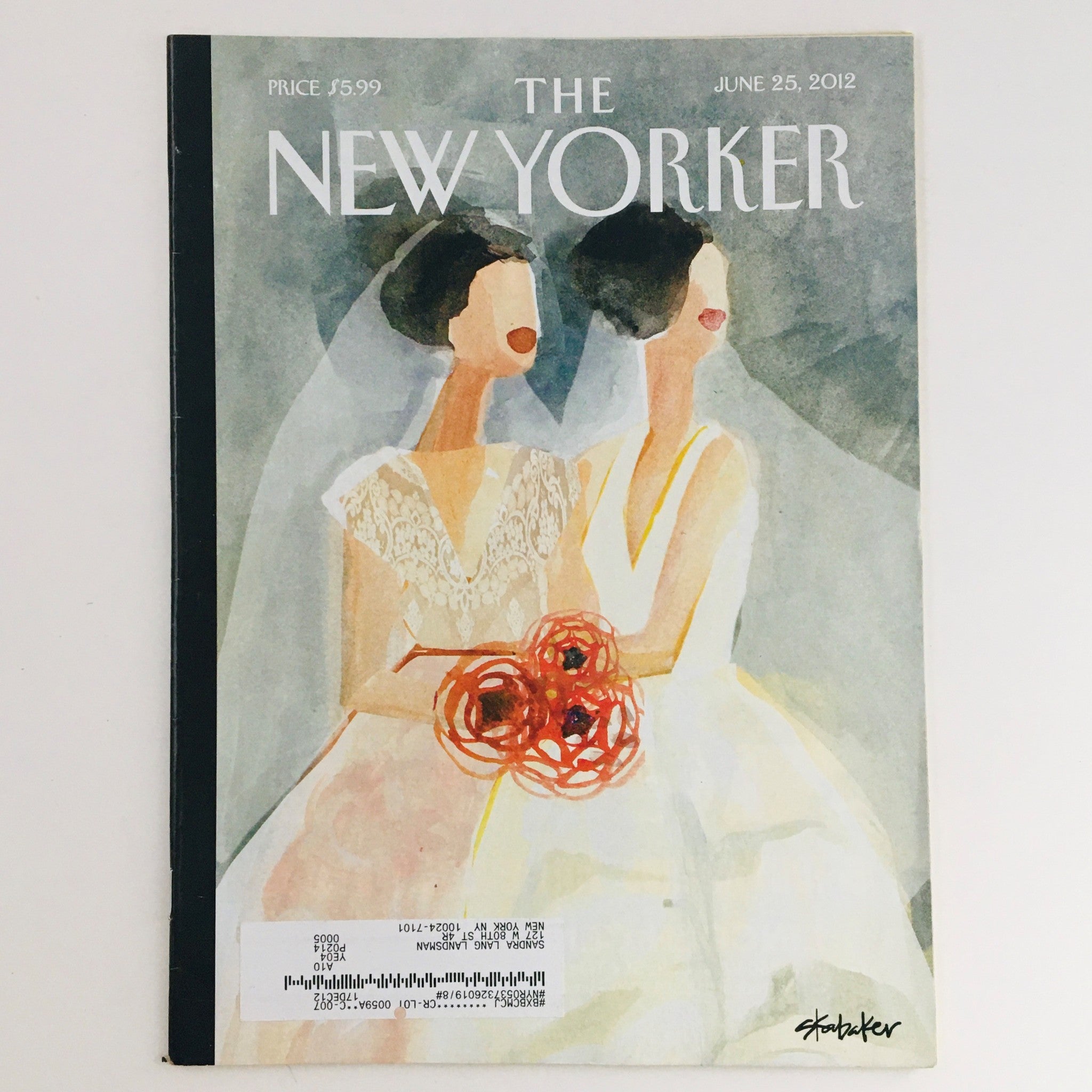 The New Yorker June 25 2012 Full Magazine Theme Cover by Gayle Kabaker VG