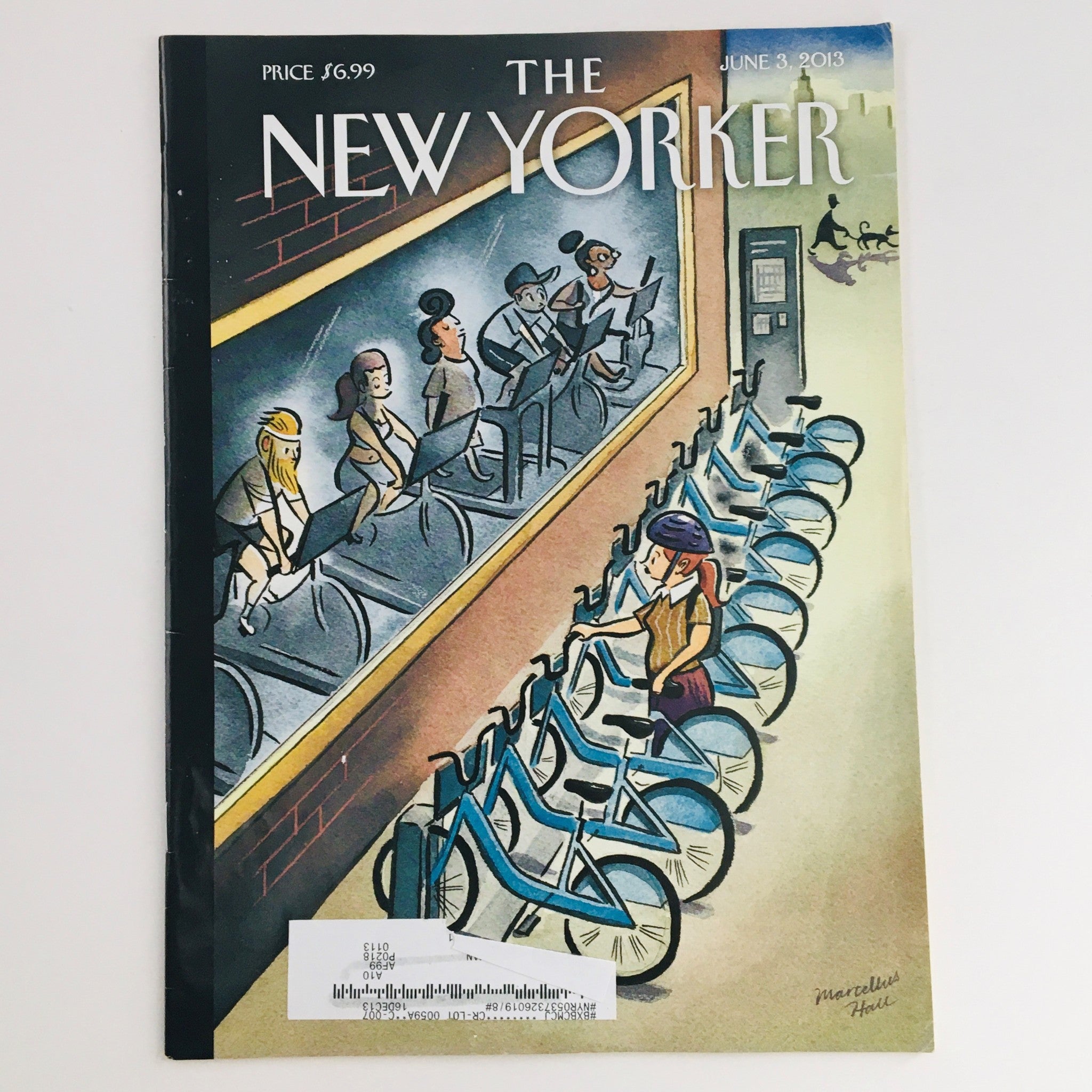 The New Yorker June 3 2013 Full Magazine Theme Cover by Marcellus Hall VG