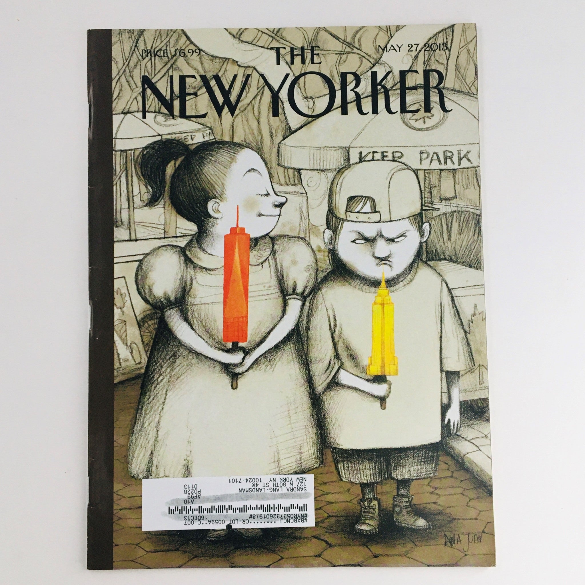 The New Yorker May 27 2013 Full Magazine Theme Cover by Ana Juan VG