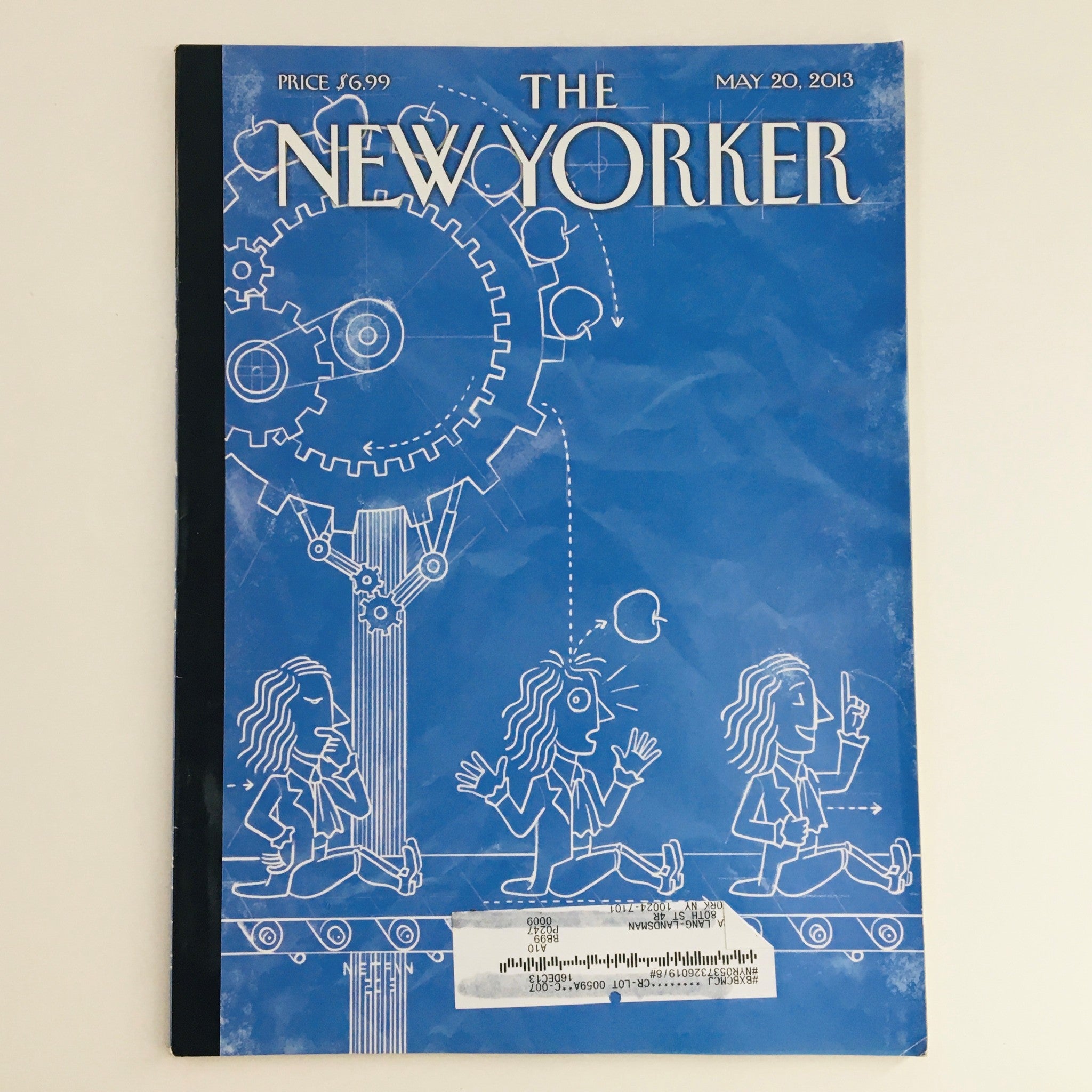 The New Yorker May 20 2013 Full Magazine Theme Cover by Christoph Niemann VG