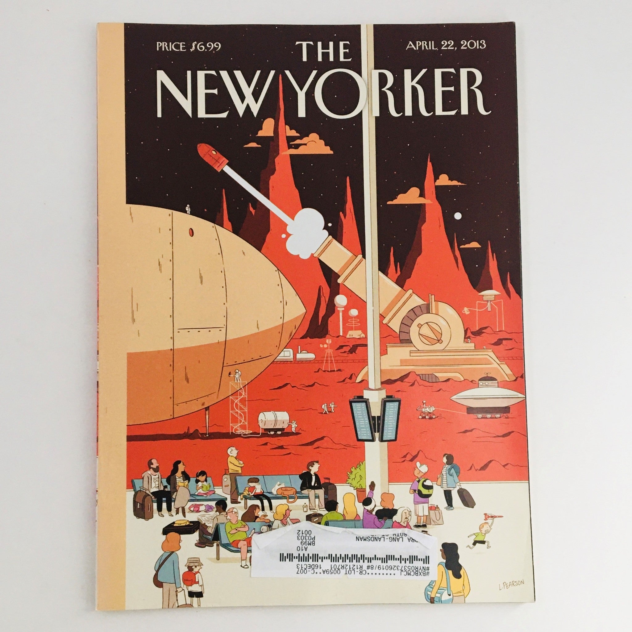 The New Yorker April 22 2013 Full Magazine Theme Cover by Luke Pearson VG