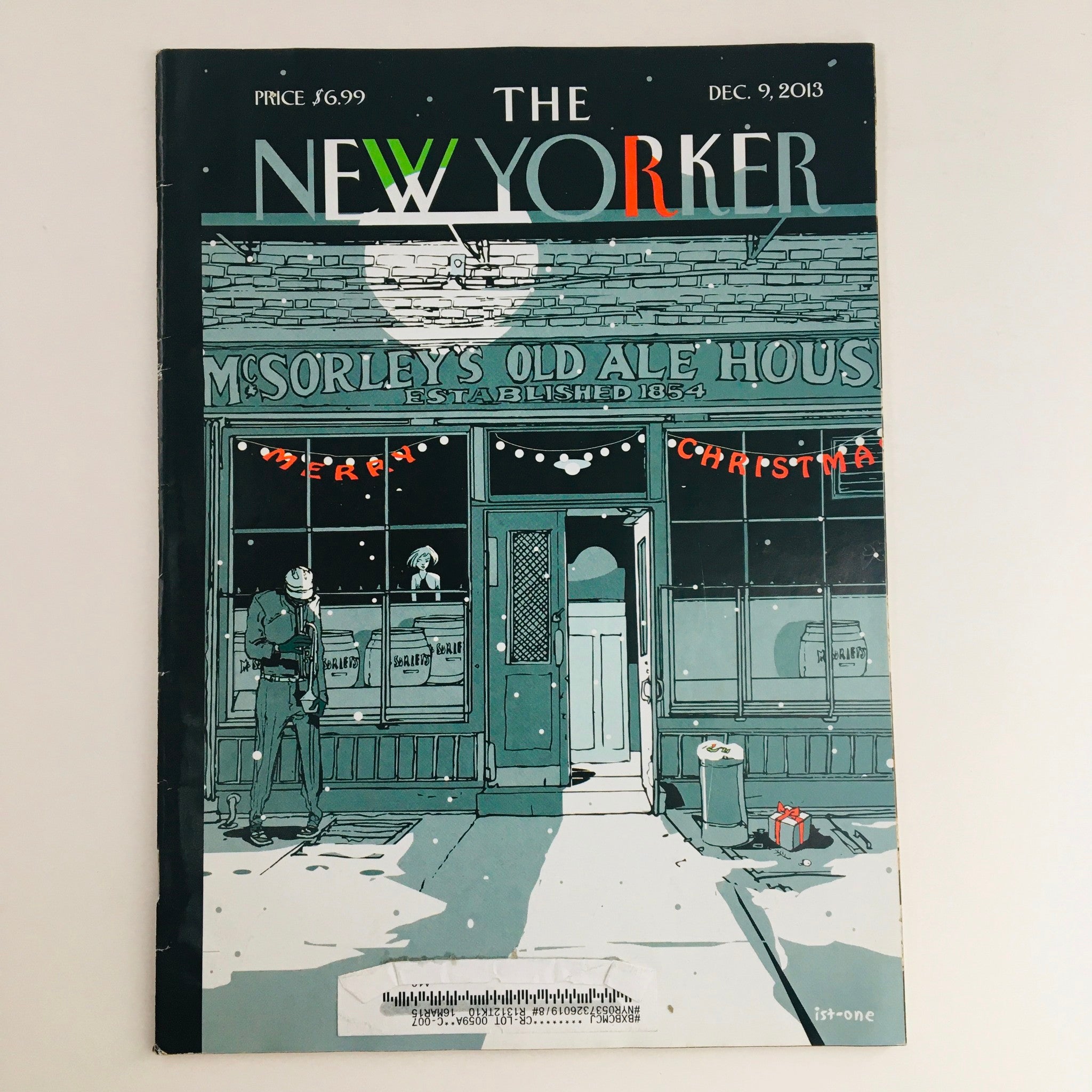 The New Yorker December 9 2013 Full Magazine Theme Cover by Istvan Banyai VG