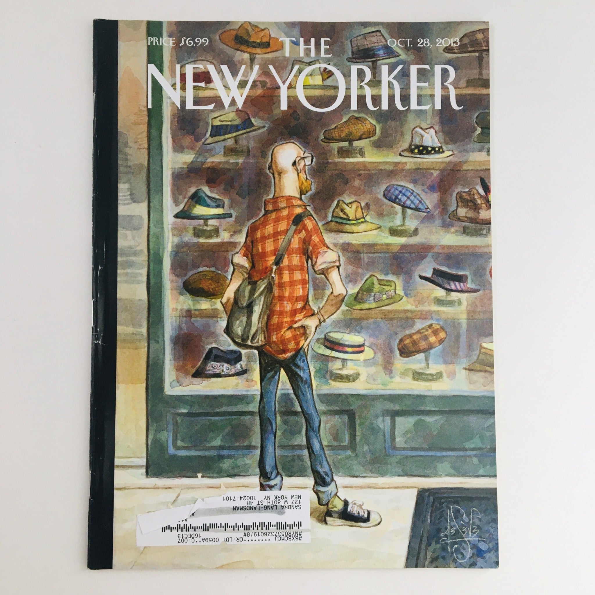 The New Yorker October 28 2013 Full Magazine Theme Cover by Peter de Sève VG