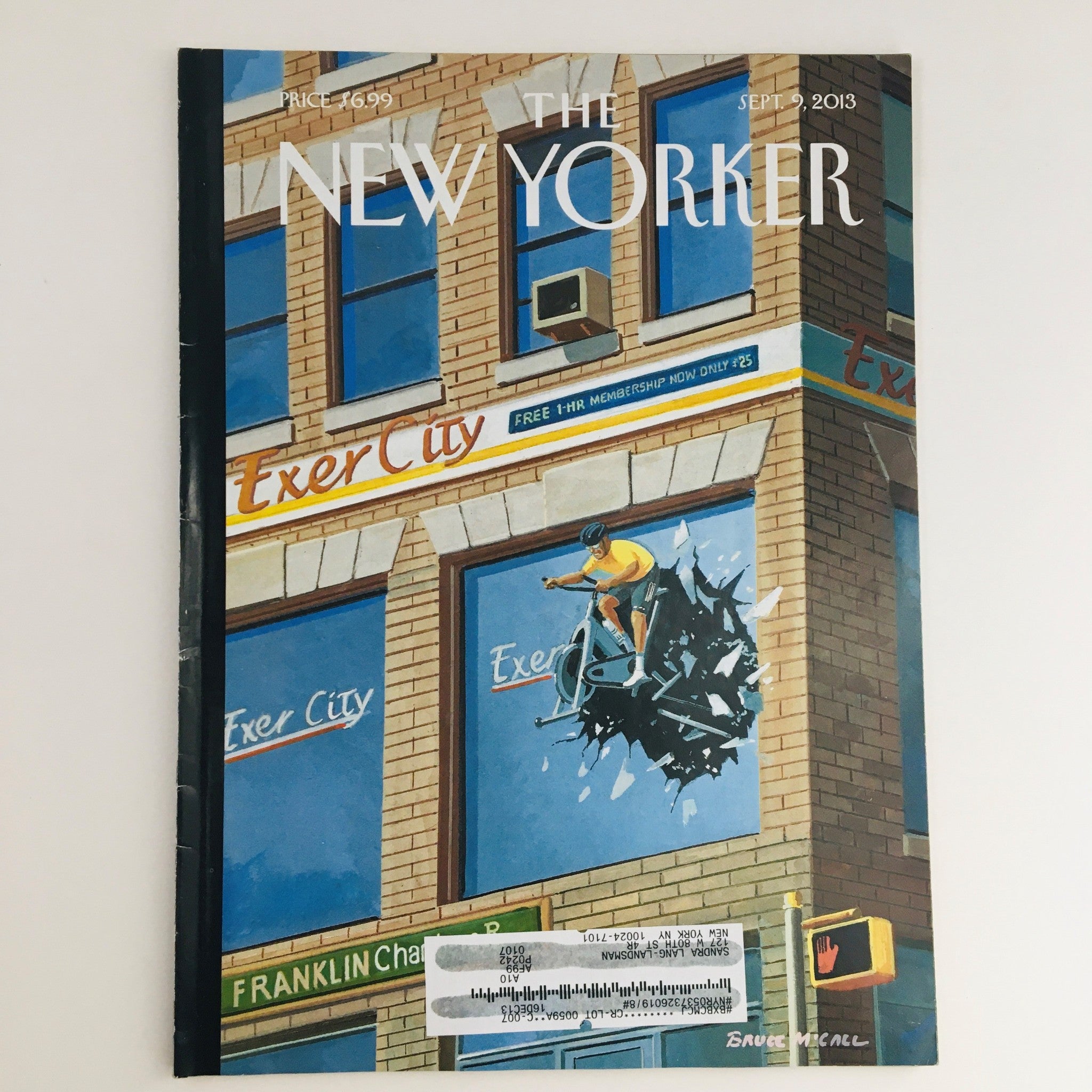 The New Yorker September 9 2013 Full Magazine Theme Cover by Bruce McCall VG