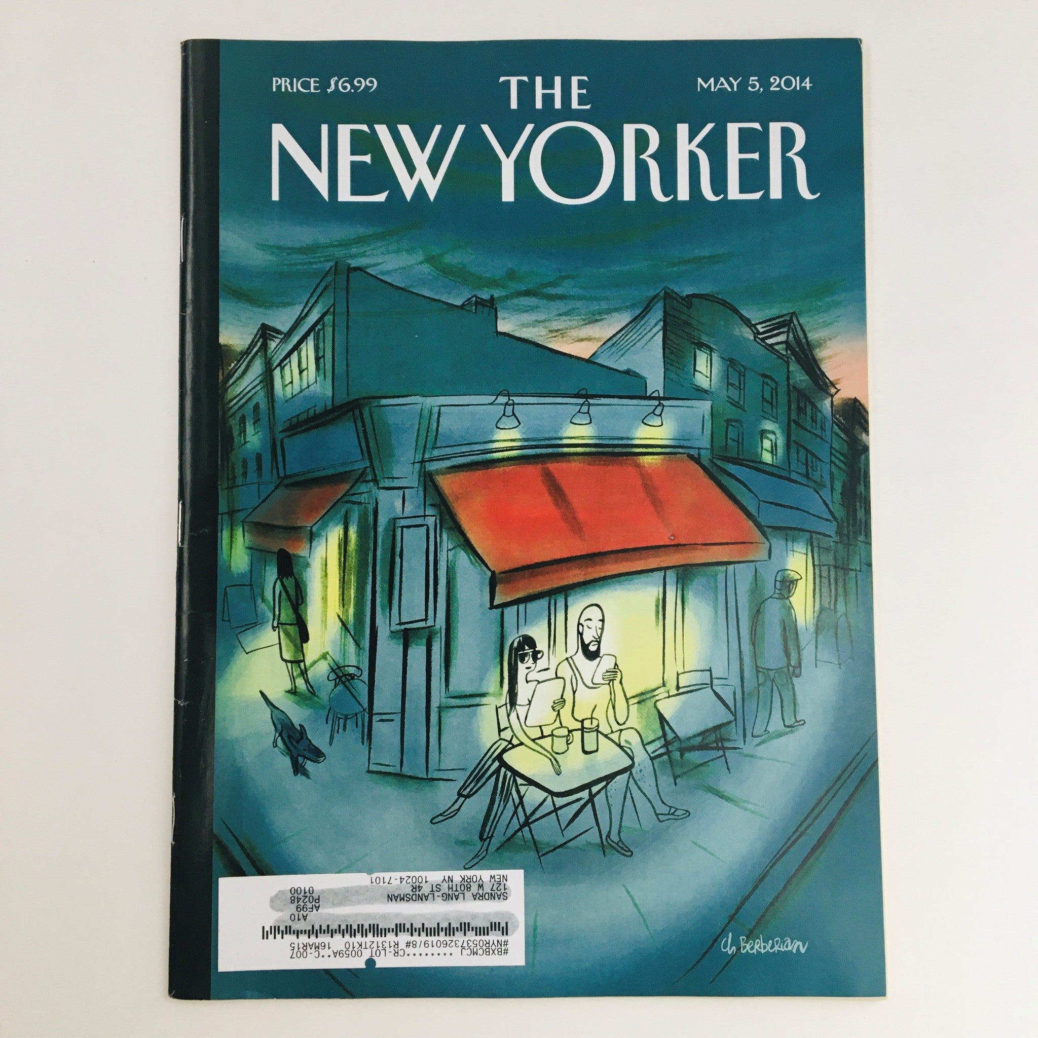 The New Yorker May 5 2014 Full Magazine Theme Cover by Charles Berberian VG