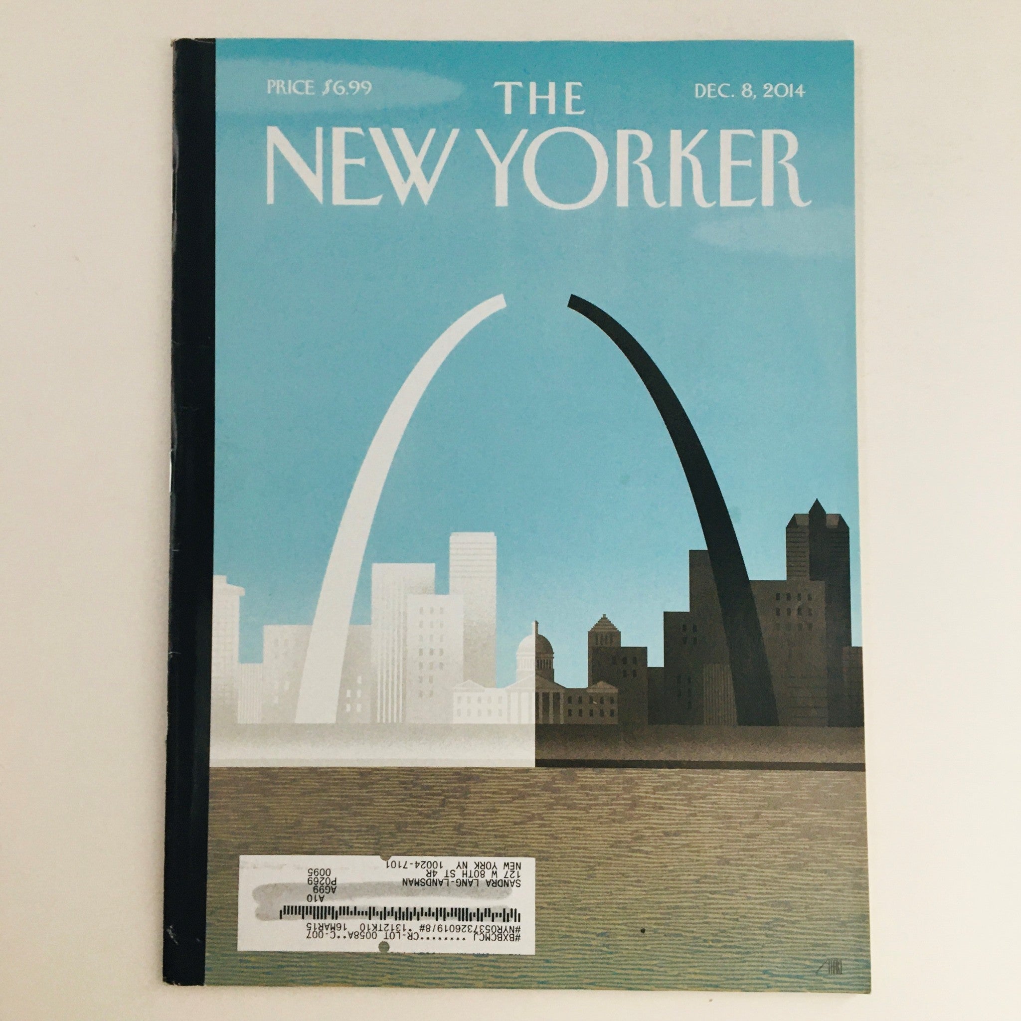 The New Yorker December 8 2014 Full Magazine Theme Cover by Bob Staake VG