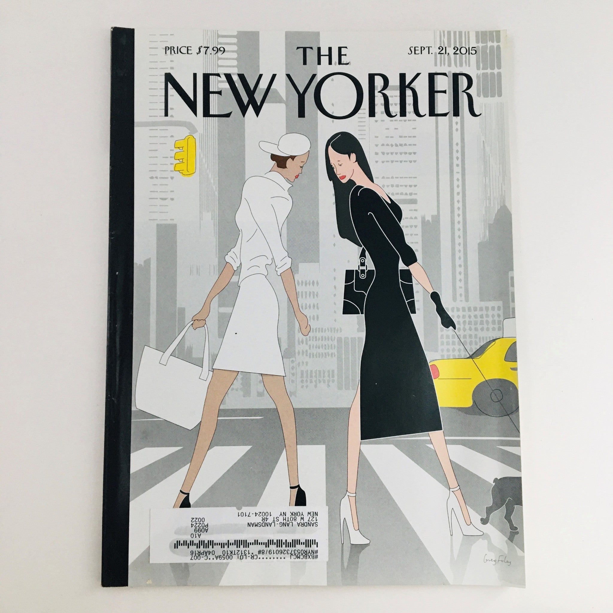 The New Yorker September 21 2015 Full Magazine Theme Cover by David Remnick VG