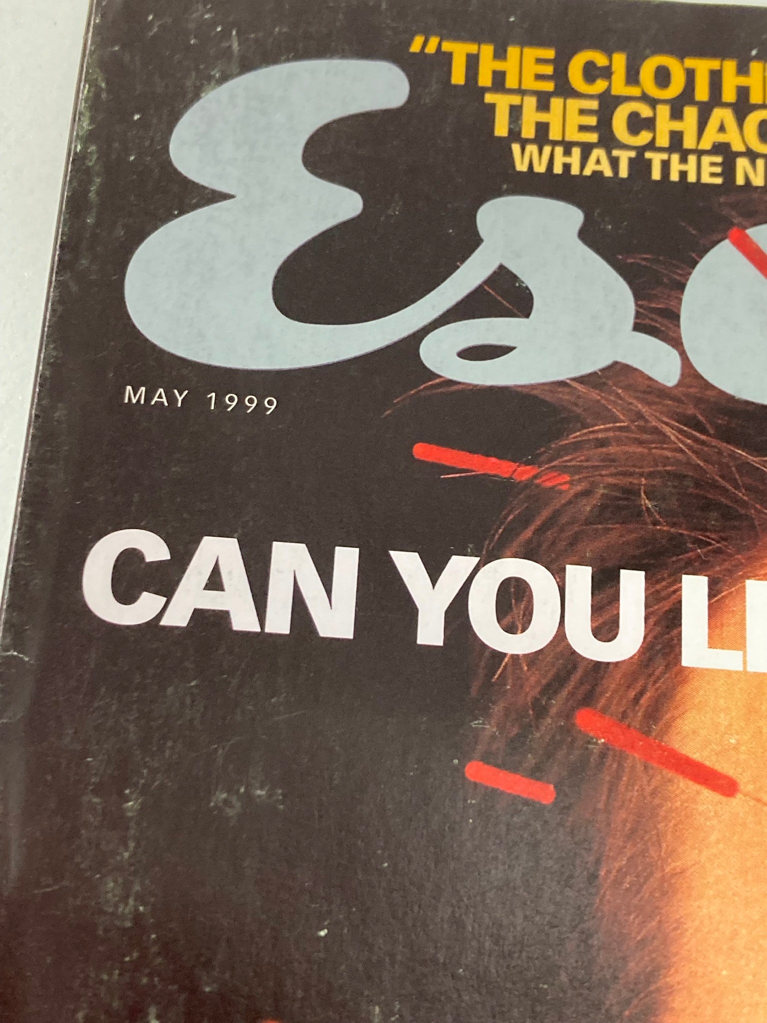 Esquire Magazine May 1999 David Duchovny's Death-Defying Acts No Label