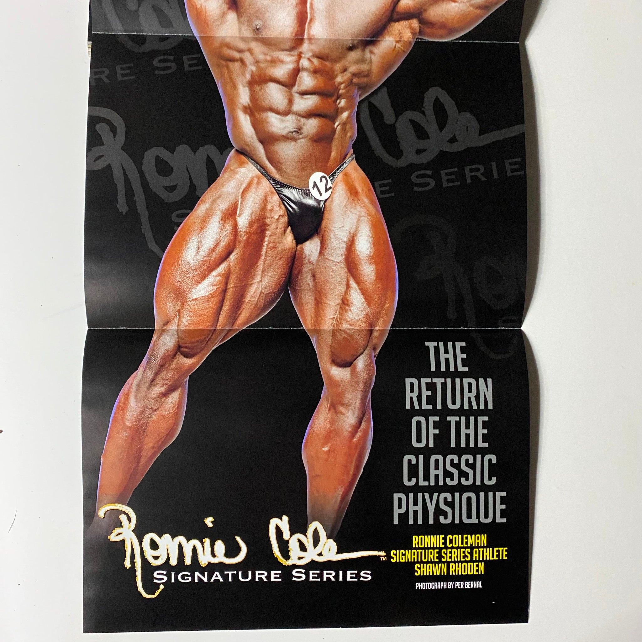 Muscular Development Magazine February 2013 Branch Warren w Poster No Label