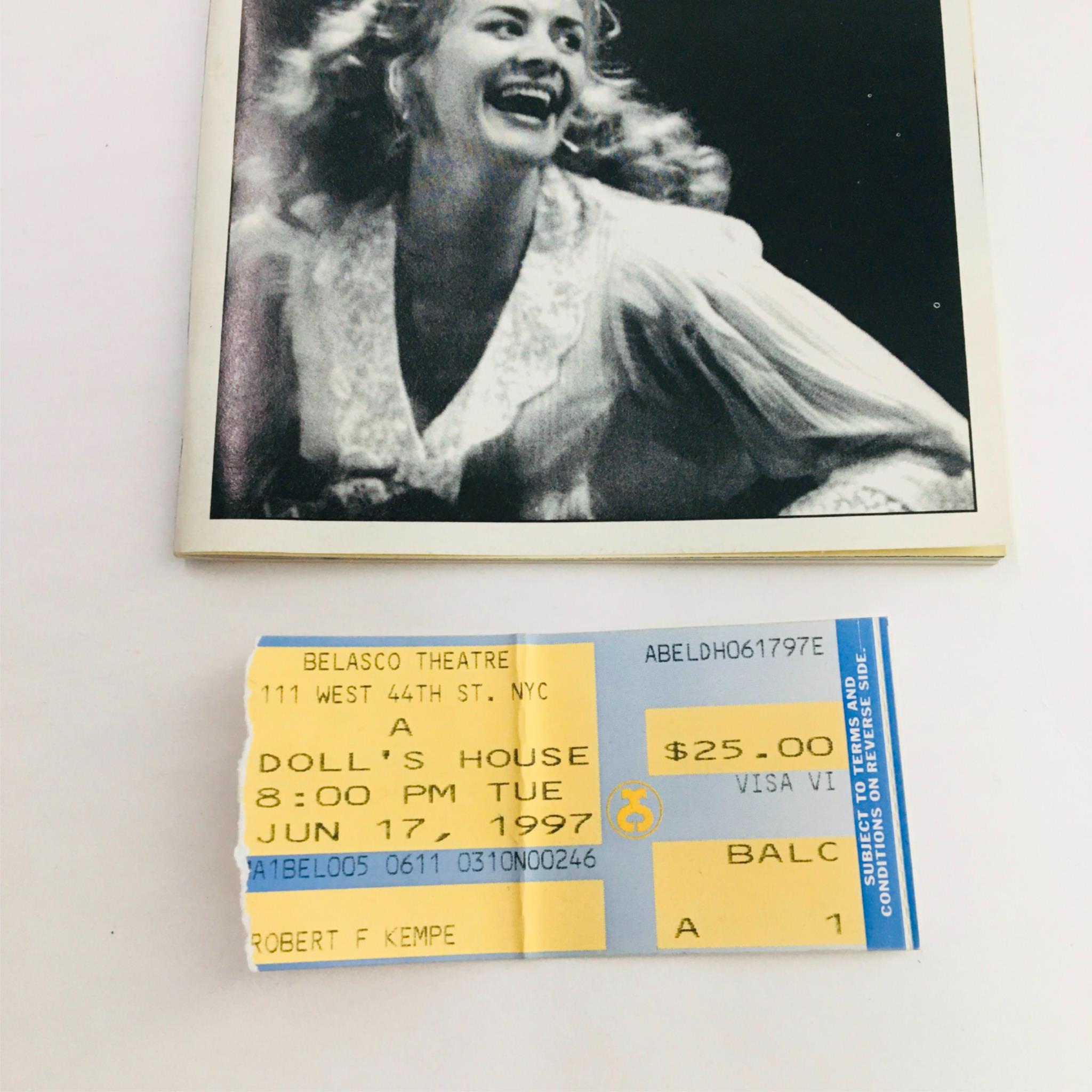 1997 Playbill Doll's House by Henrik Ibsen, Anthony Page at Belasco Theatre