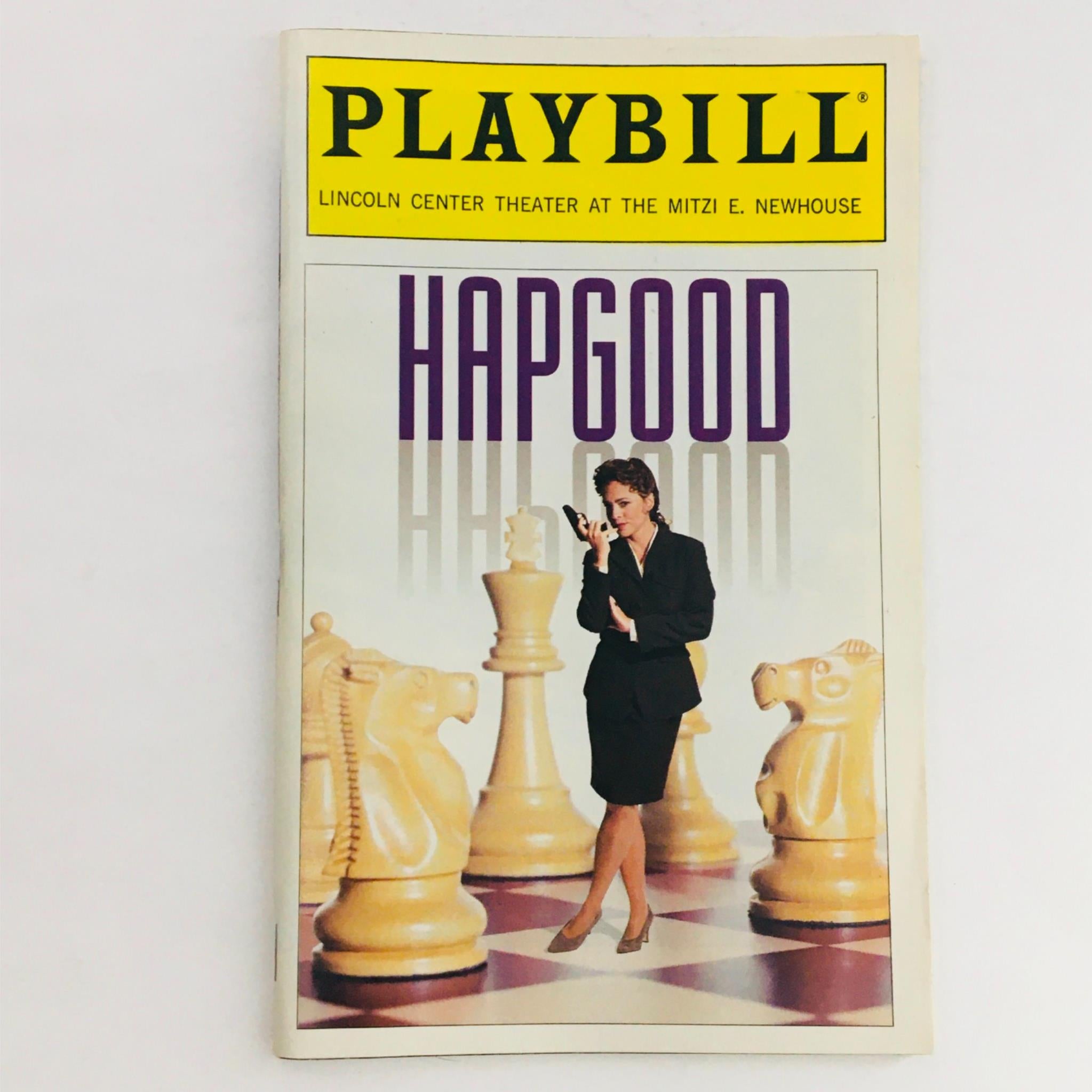 1994 Playbill Hapgood by Tom Stoppard, Jack O'Brien at Lincoln Center Theatre