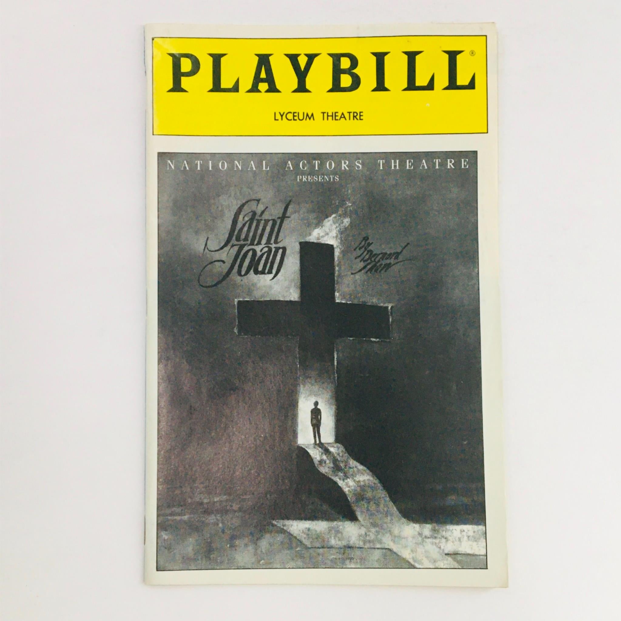 1993 Playbill Saint Joan by Bernard Shaw, Michael Langham at Lyceum Theatre