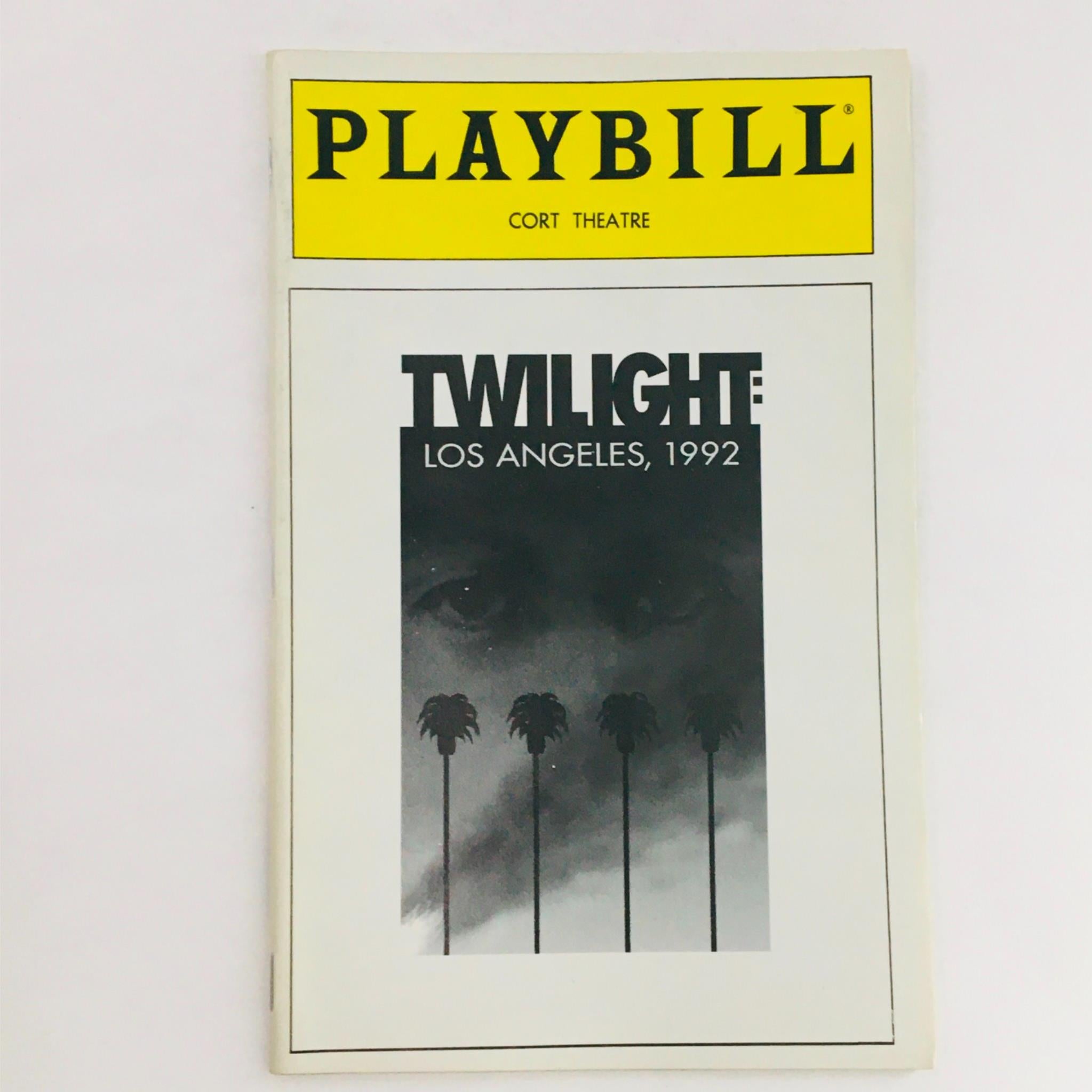 1994 Playbill Twilight: Los Angeles, 1992 by George Wolfe at Cort Theatre