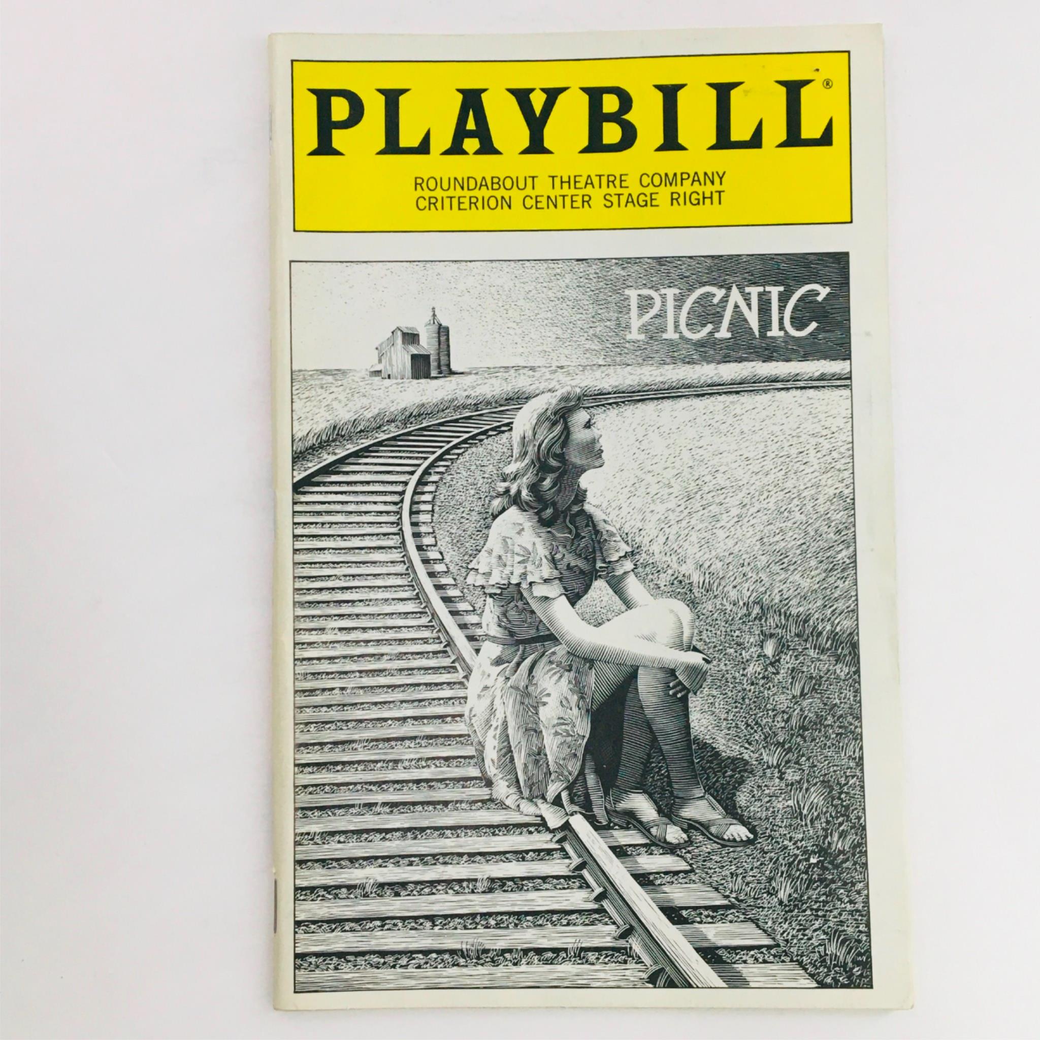 1994 Playbill Picnic by William Inge, Scott Ellis, Criterion Center Stage Right