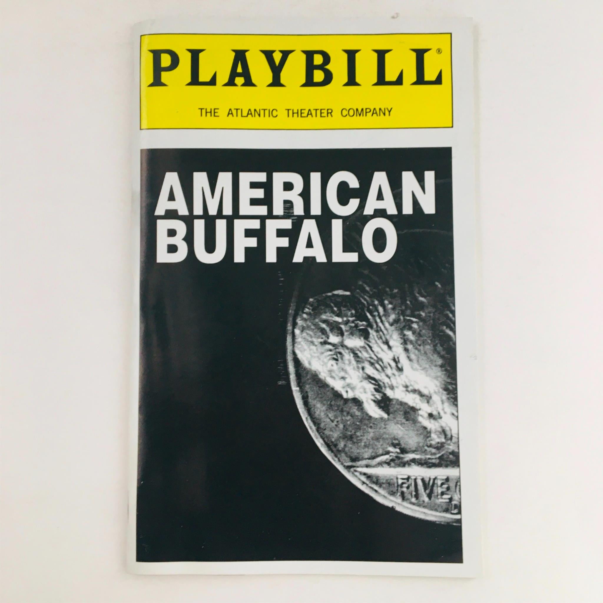 2000 Playbill American Buffalo by David Mamet at Atlantic Theatre Company